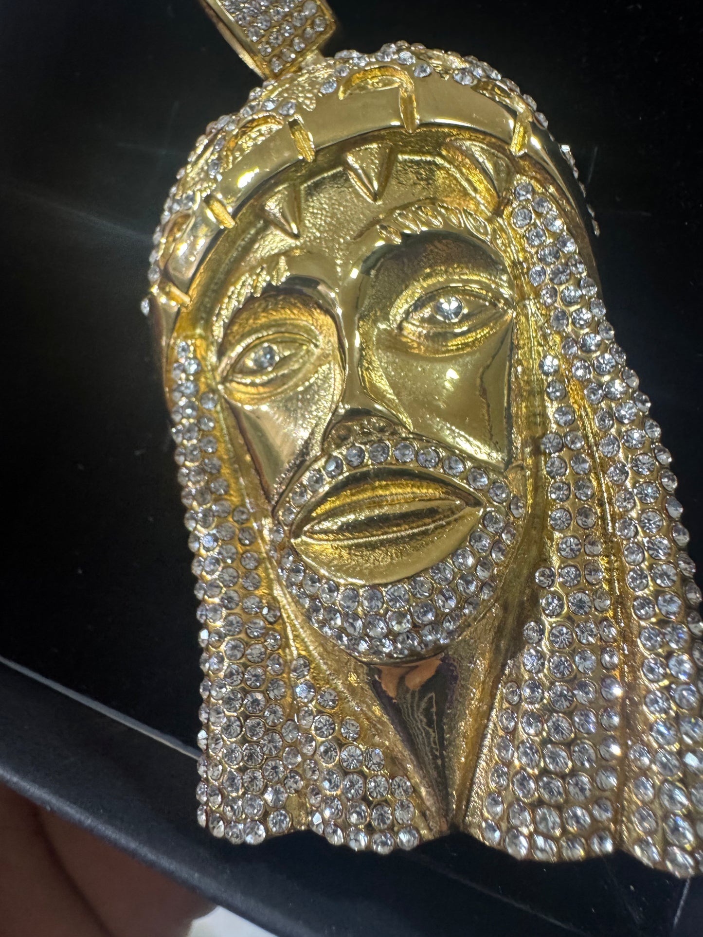 Ciondolo Gesù grande Acciaio *123