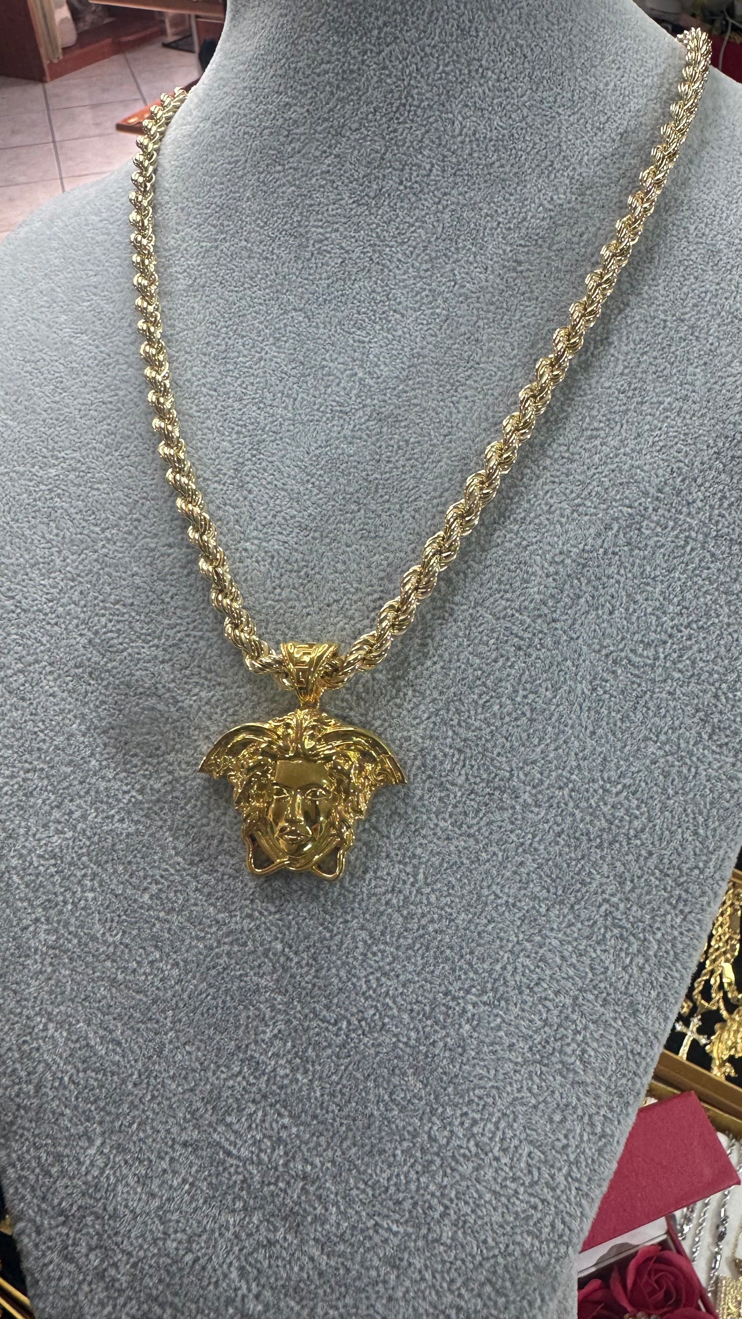 Collana Argento 925 medusa *606