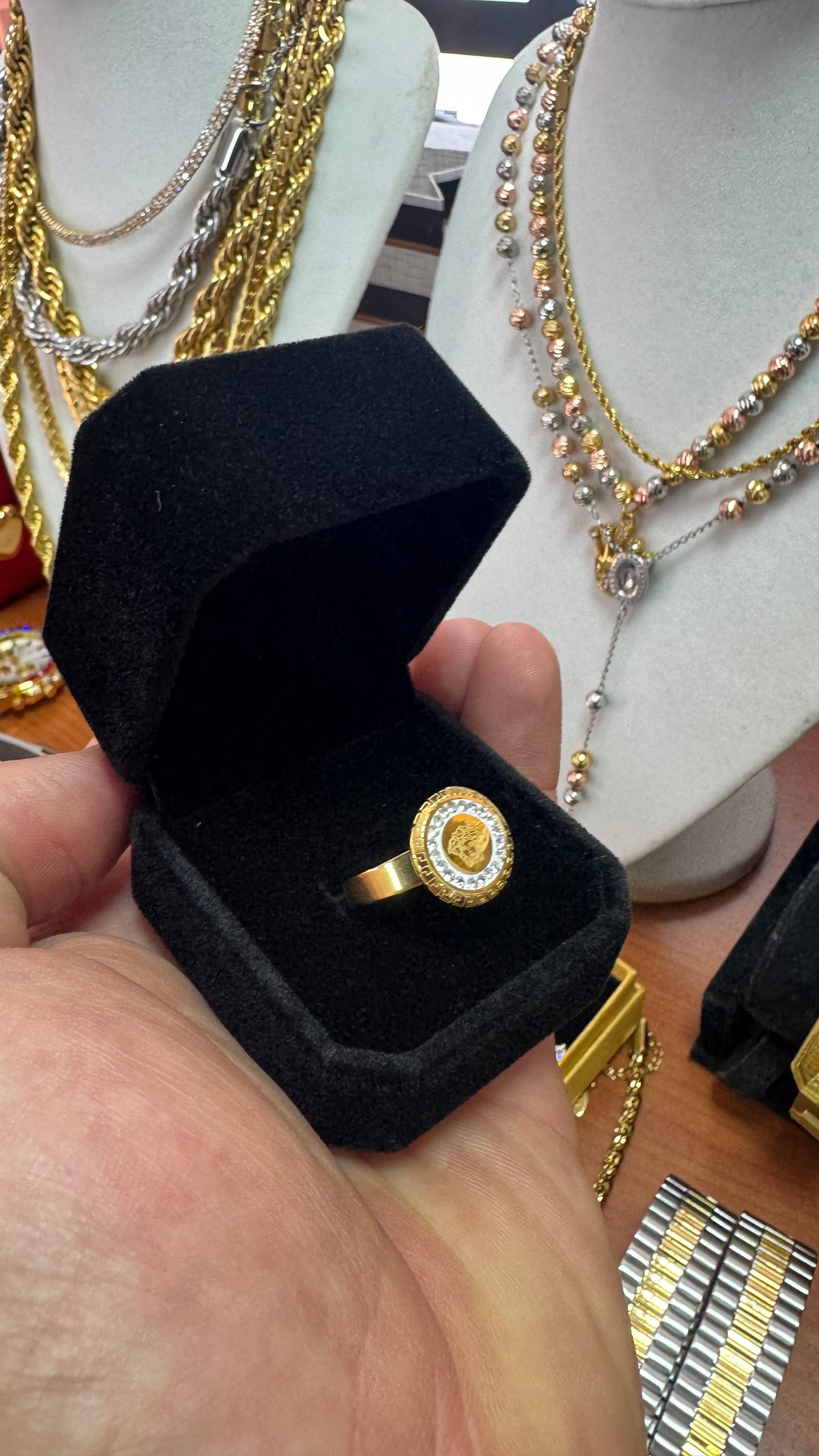 Anello regolabile acciaio *40