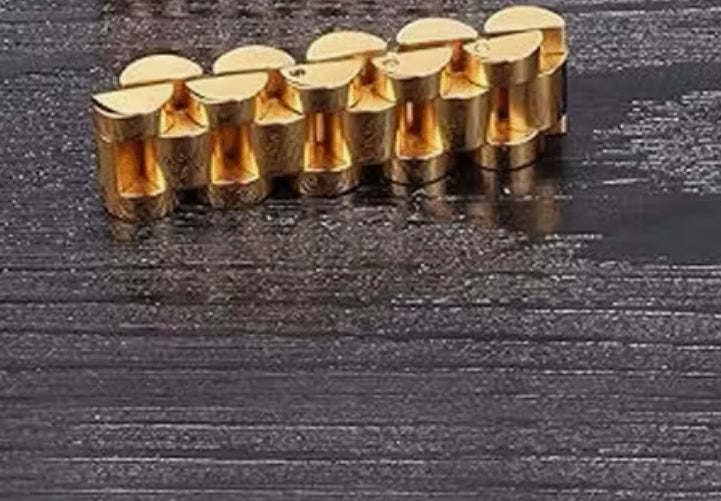 Anello acciaio oro *42