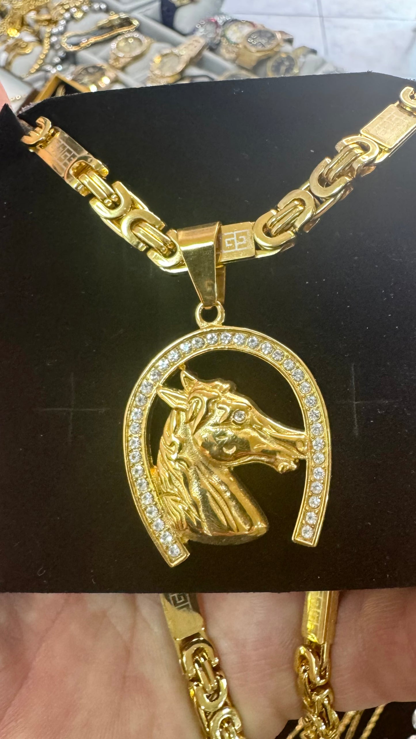 Combo kit acciaio cavallo *45