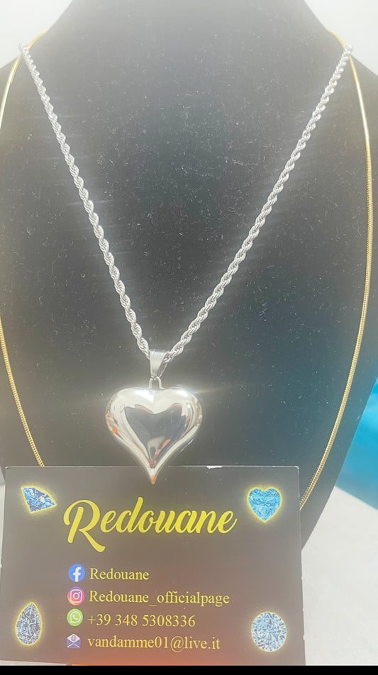 Collana donna con cuore*26