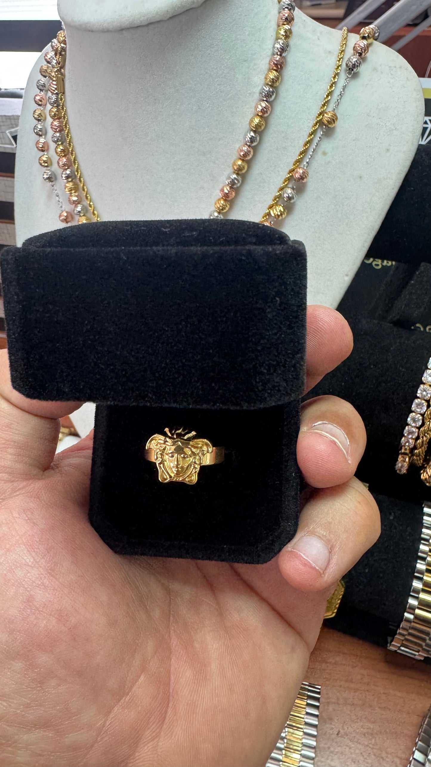 Anello regolabile acciaio *38