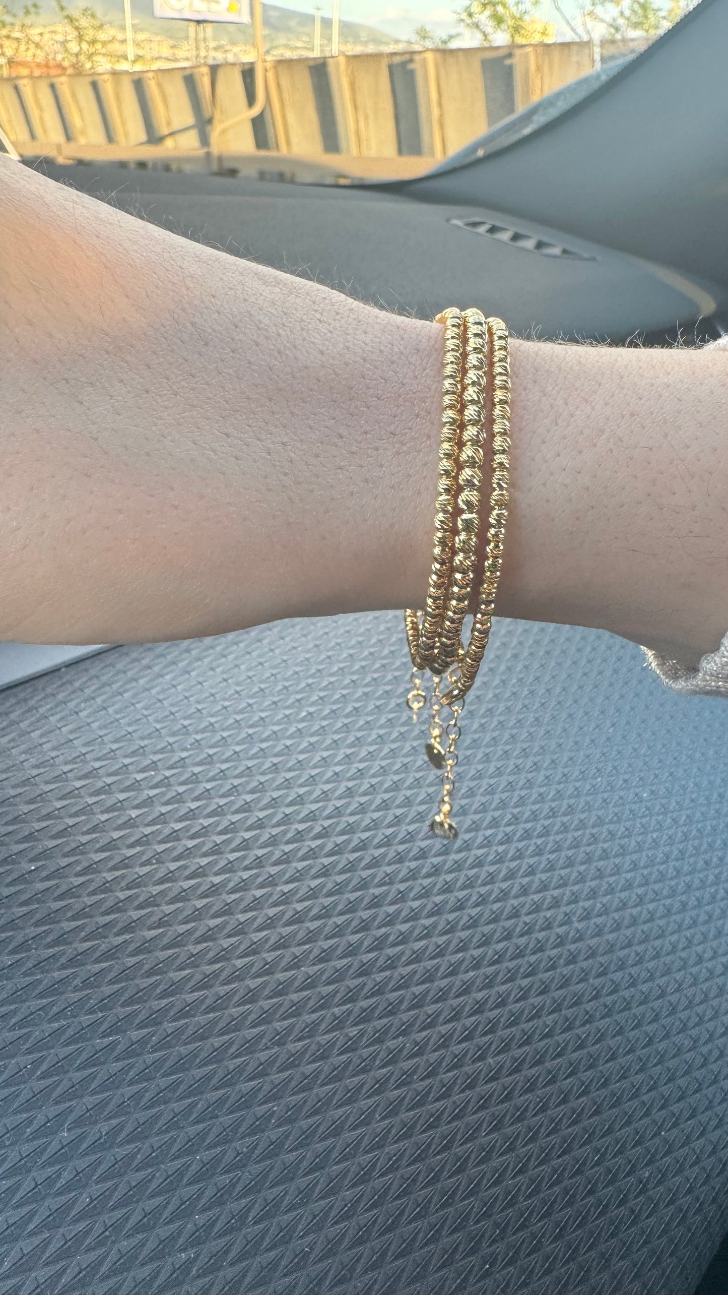 Bracciale martellato argento 925 *001