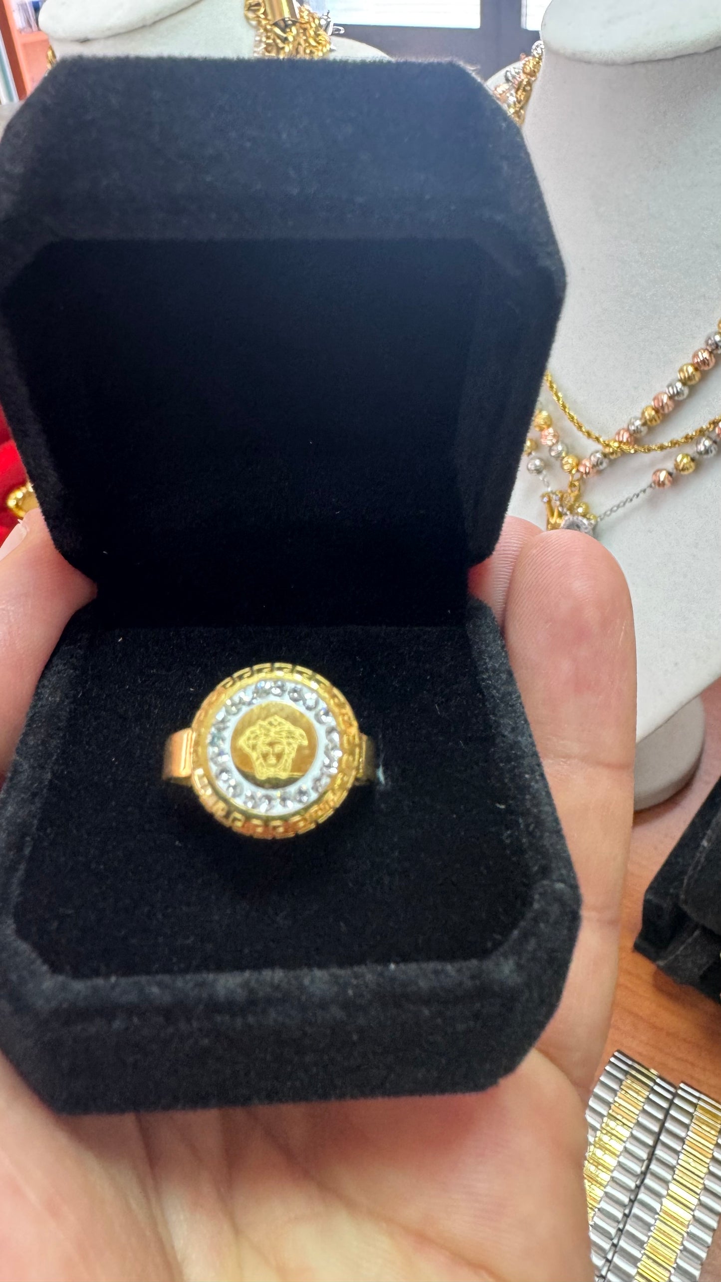 Anello regolabile acciaio *40