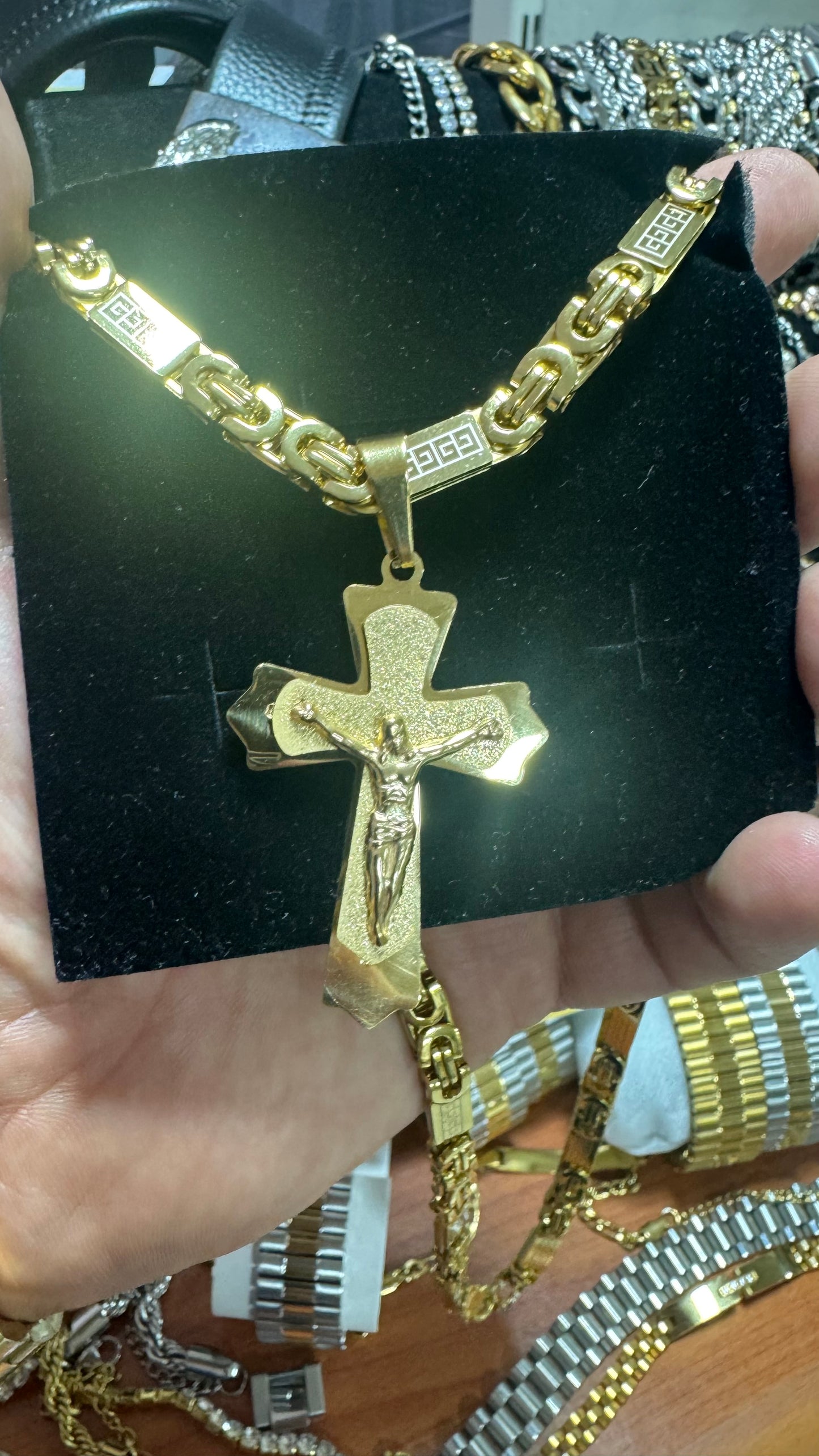 Combo Kit acciaio oro *106