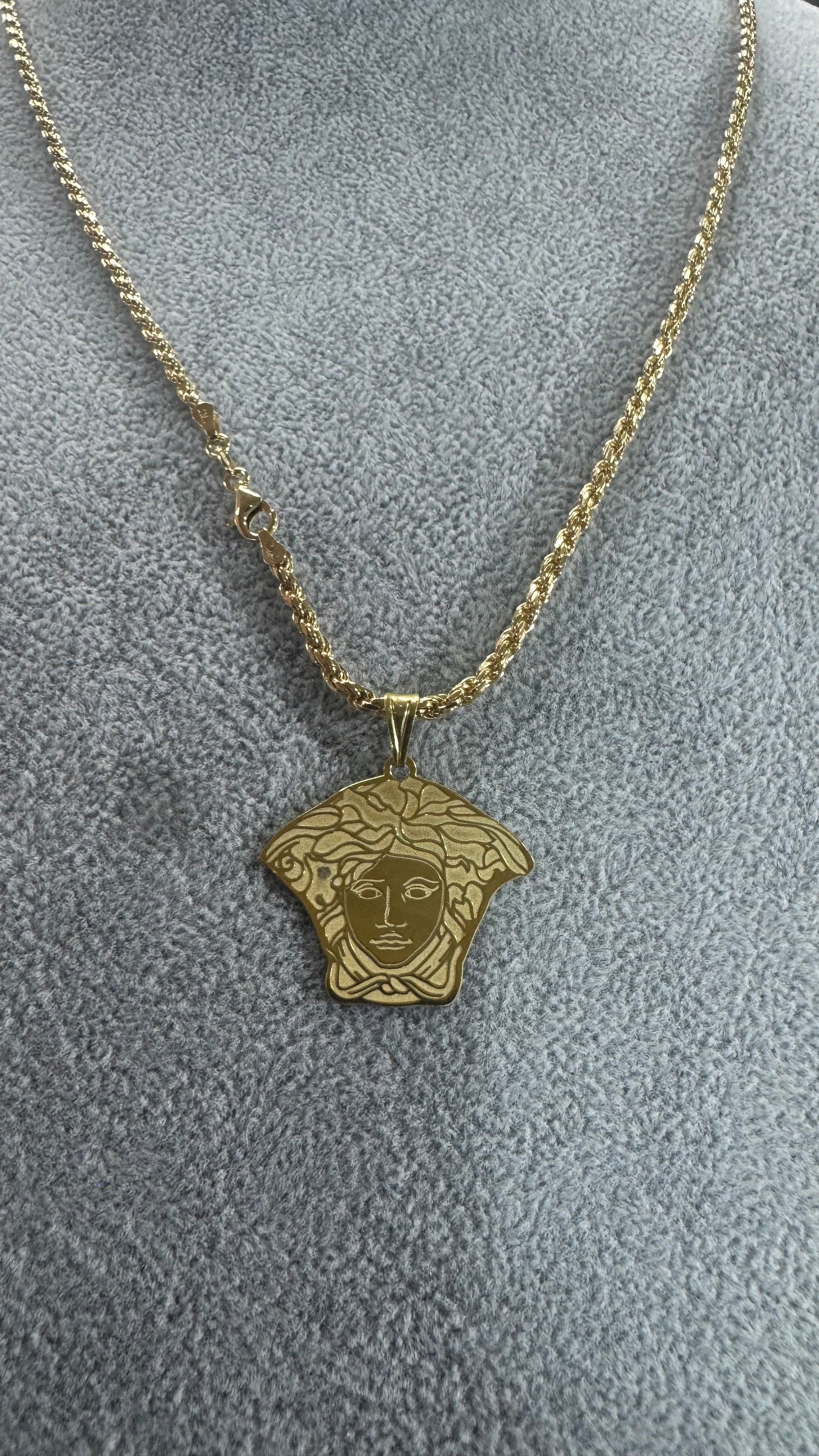 Collana Argento 925 medusa *607