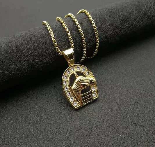 Combo kit cavallo acciaio oro *28