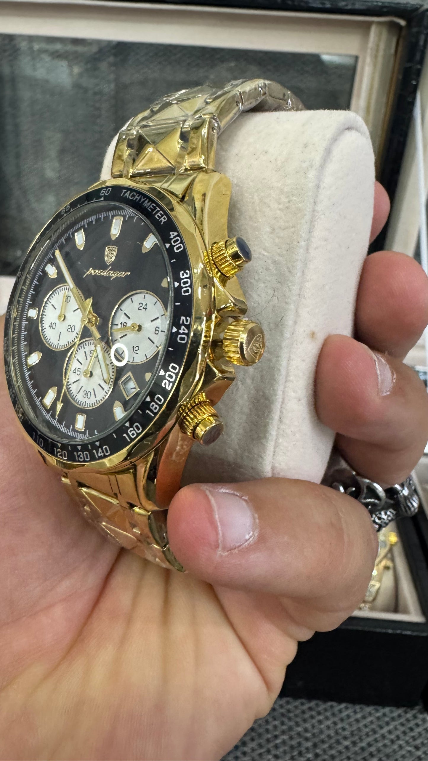 Orologio acciaio oro *30