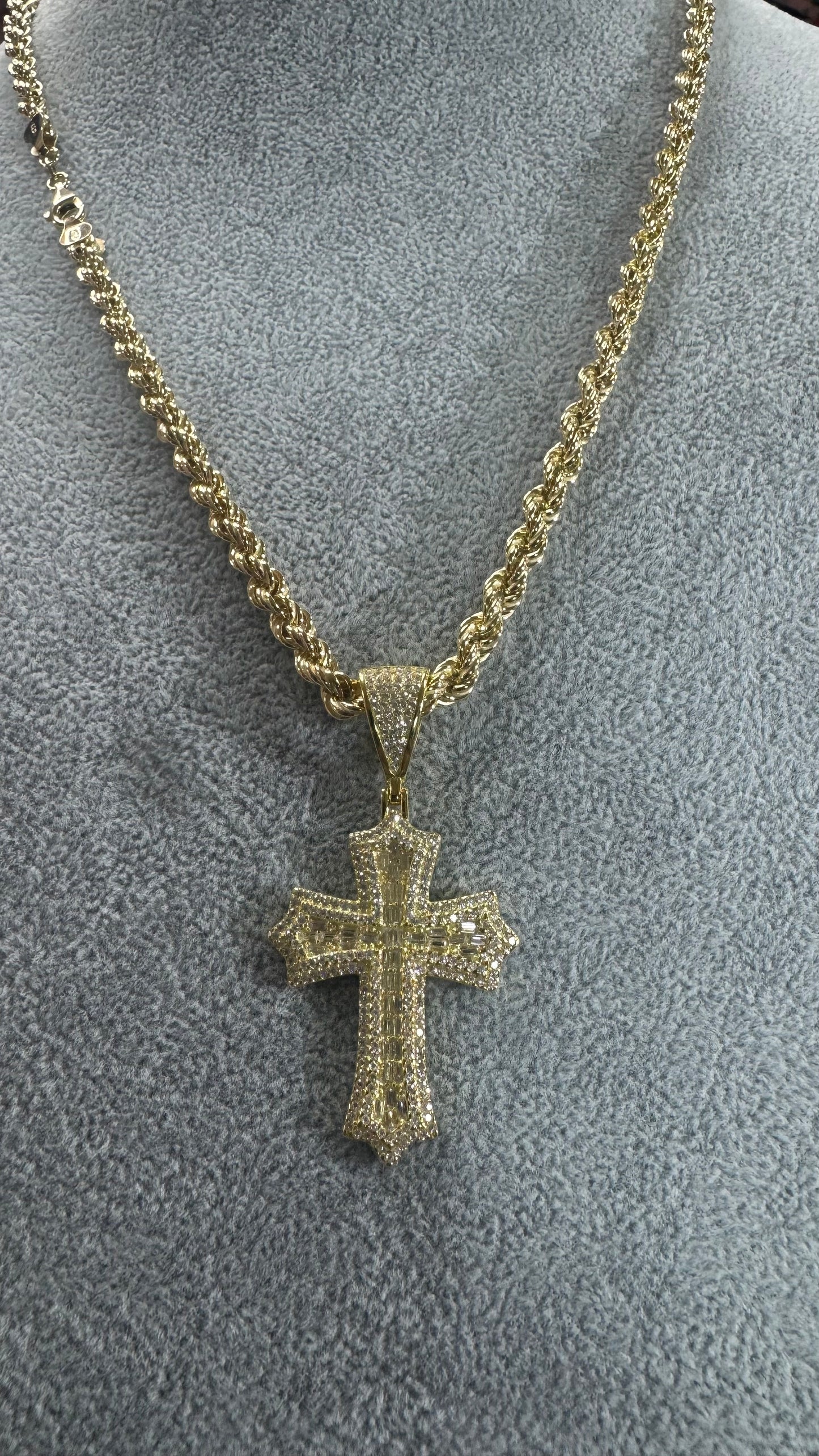 Collana Argento 925 croce *602