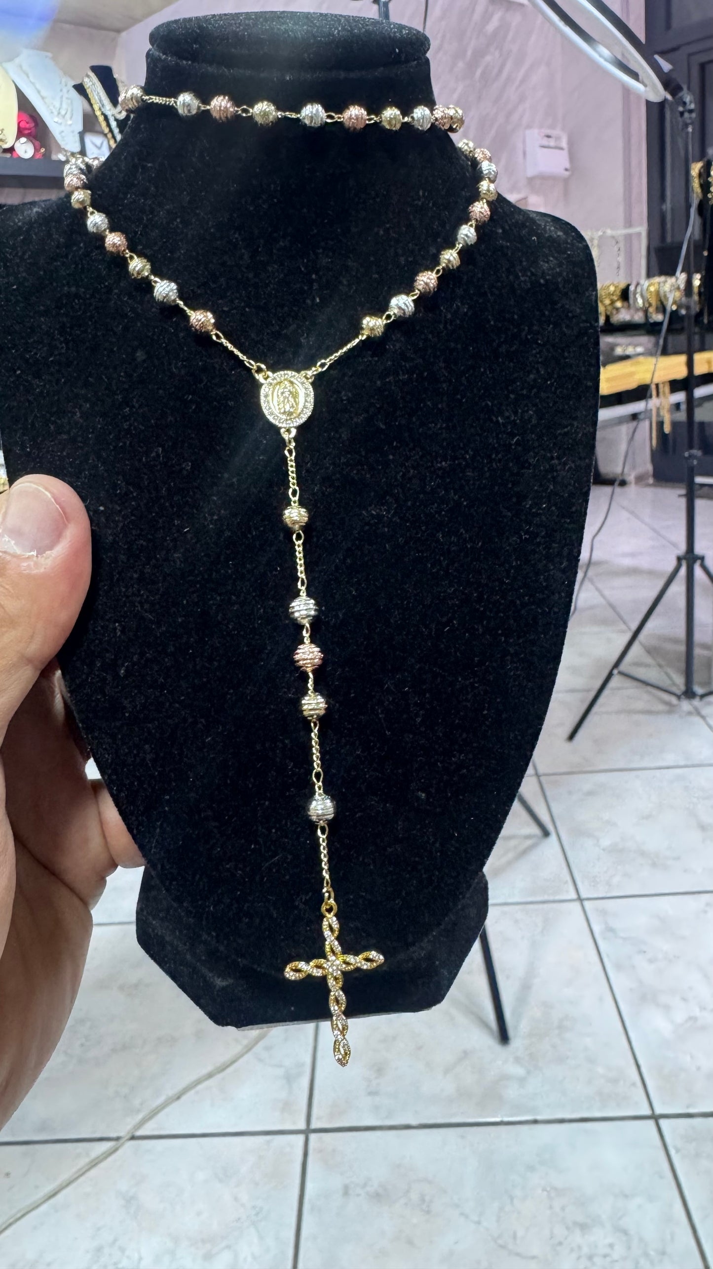 Combo kit Rosario Prayer  martellato *657