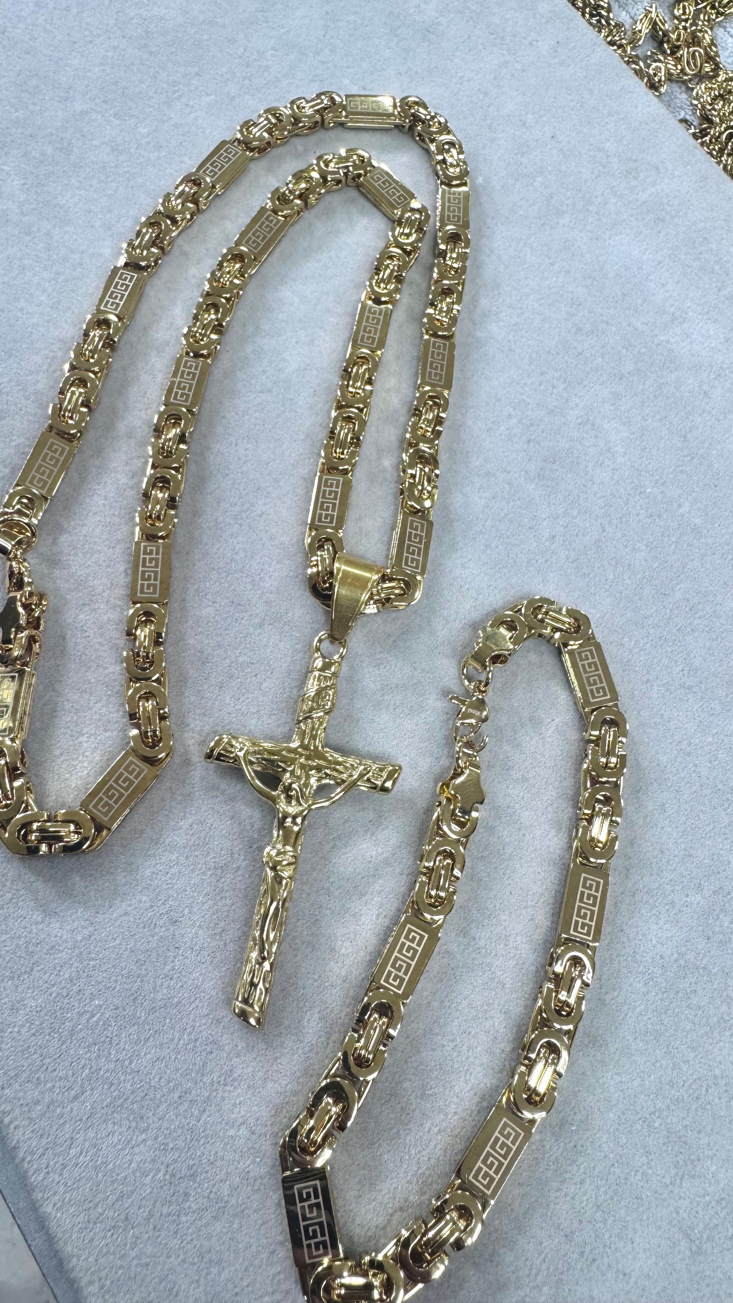 combo kit croce Acciaio oro*188