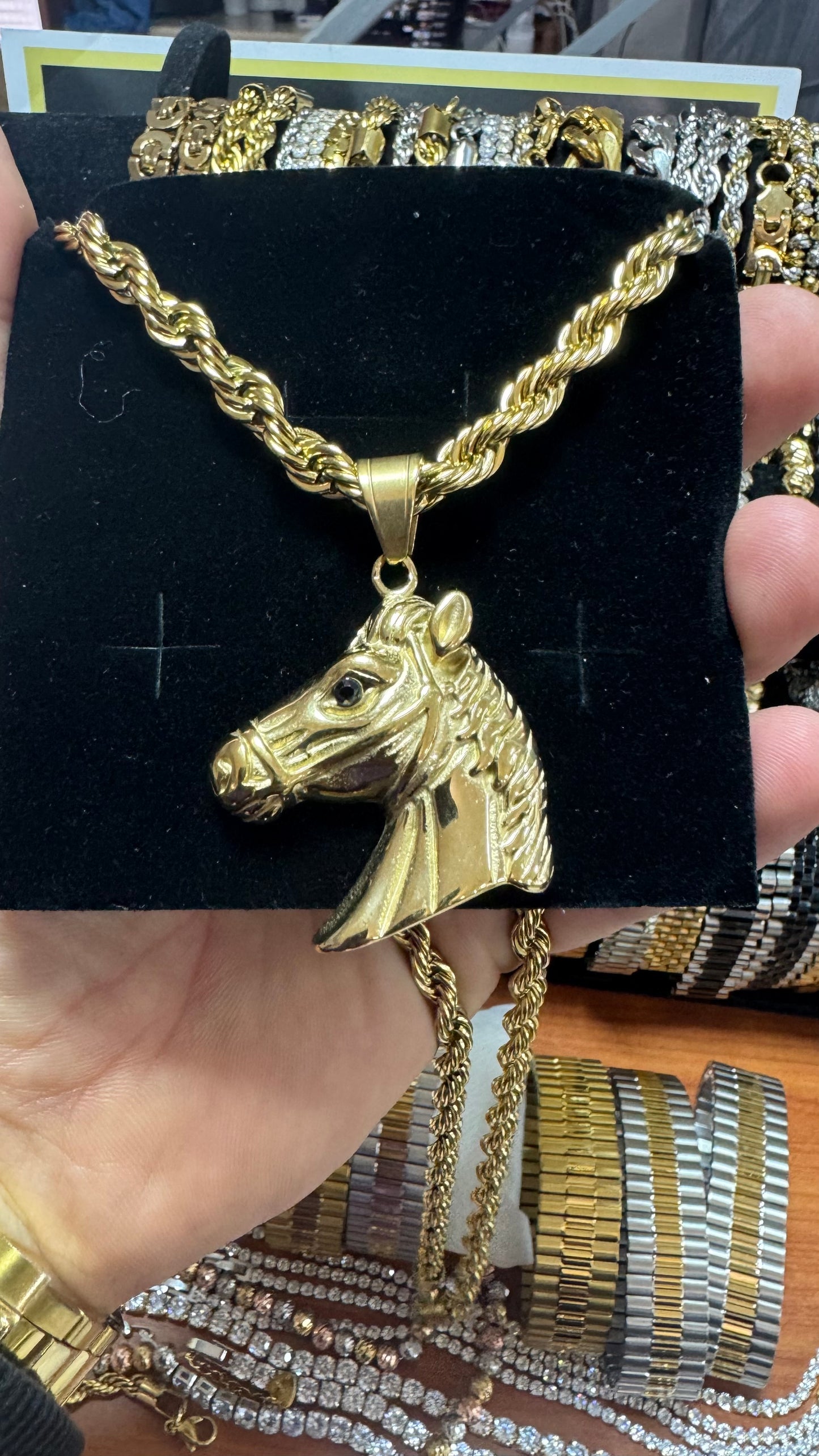 Combo kit oro acciaio cavallo*50