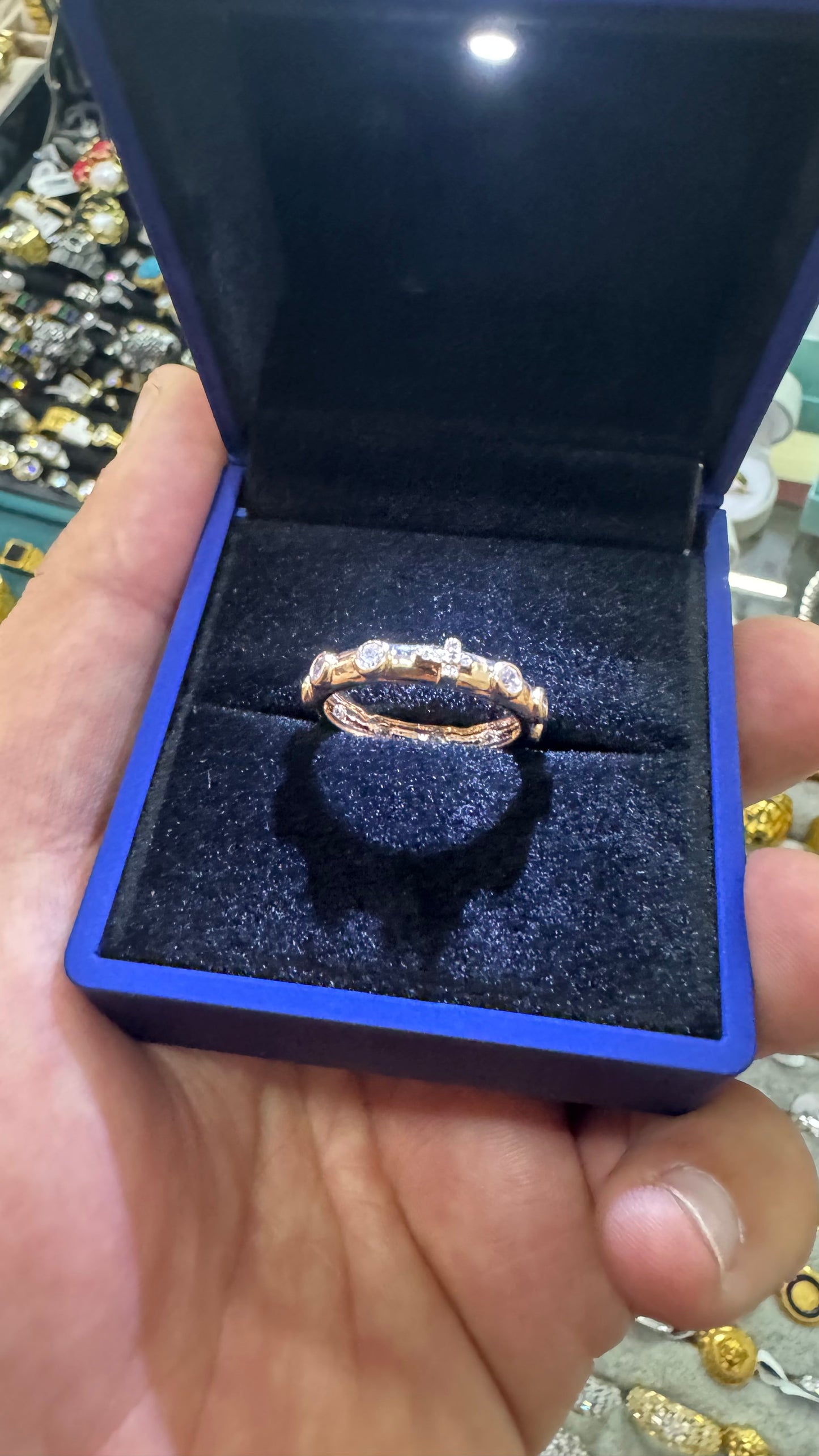 Anello donna acciaio *34