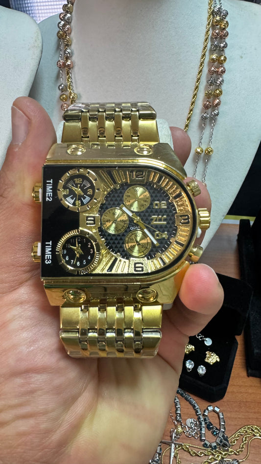 Orologio oro acciaio *16