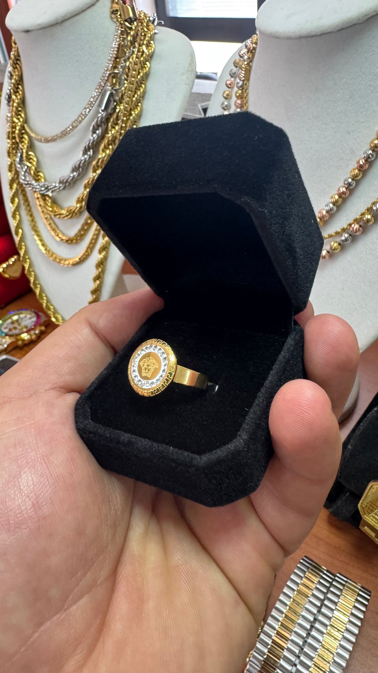 Anello regolabile acciaio *40