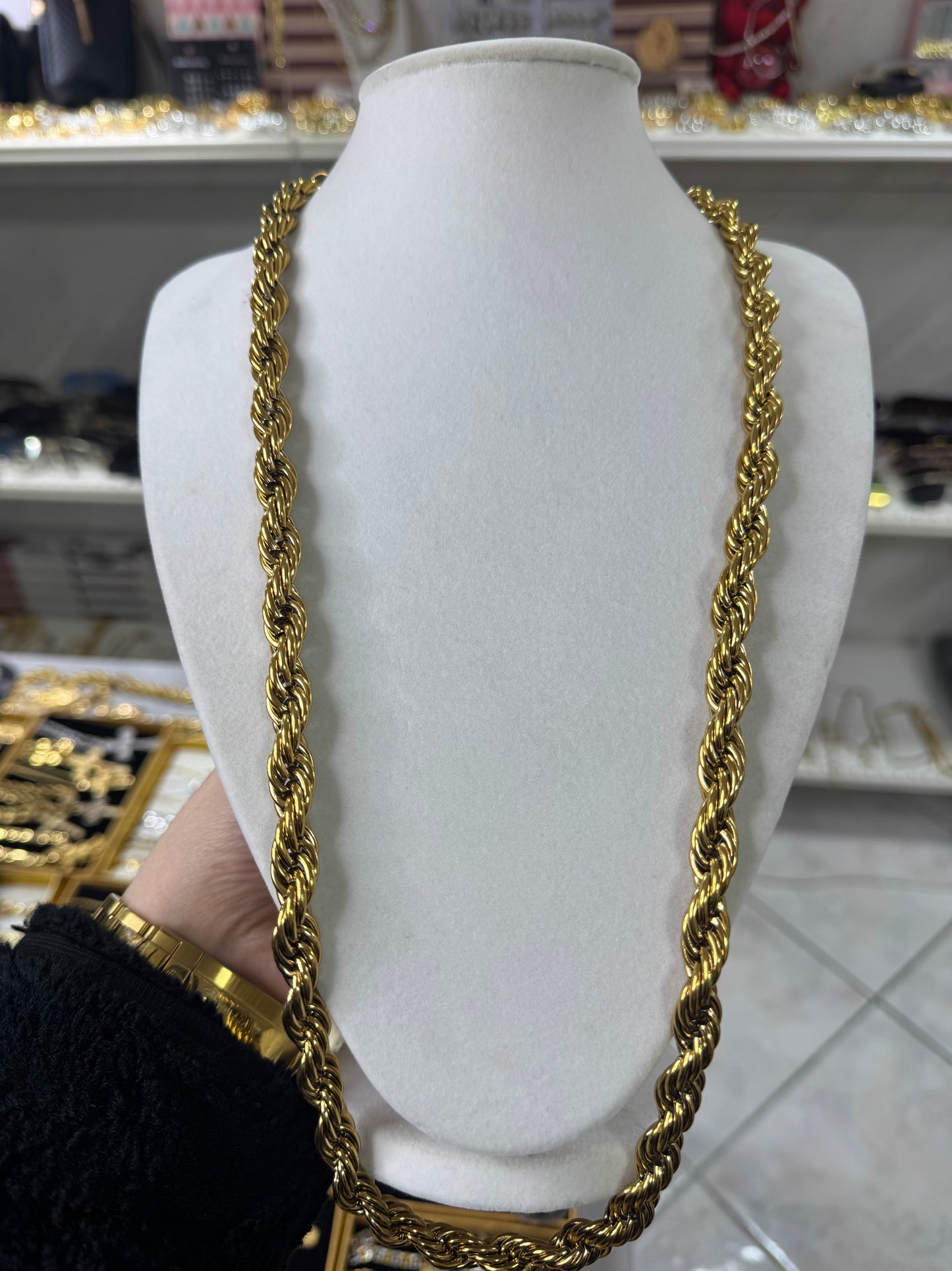 Collana corda 12 mm *090