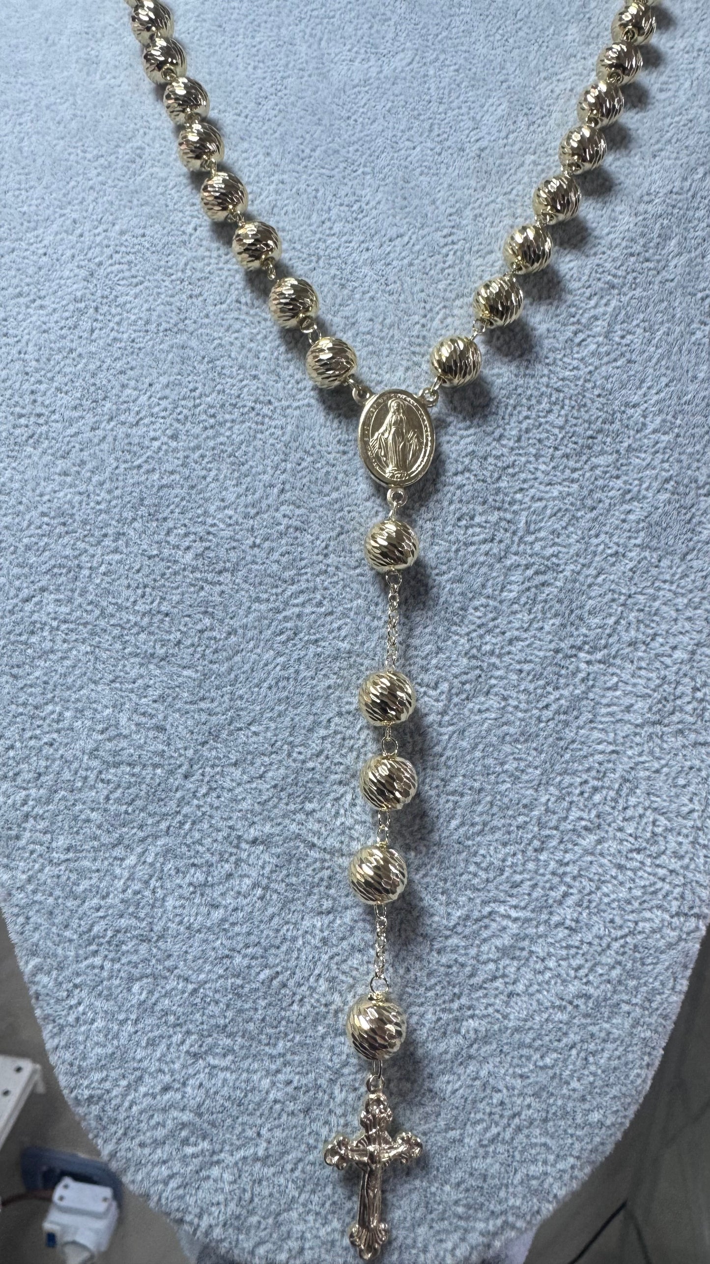 Rosario argento 925 8 MM *235