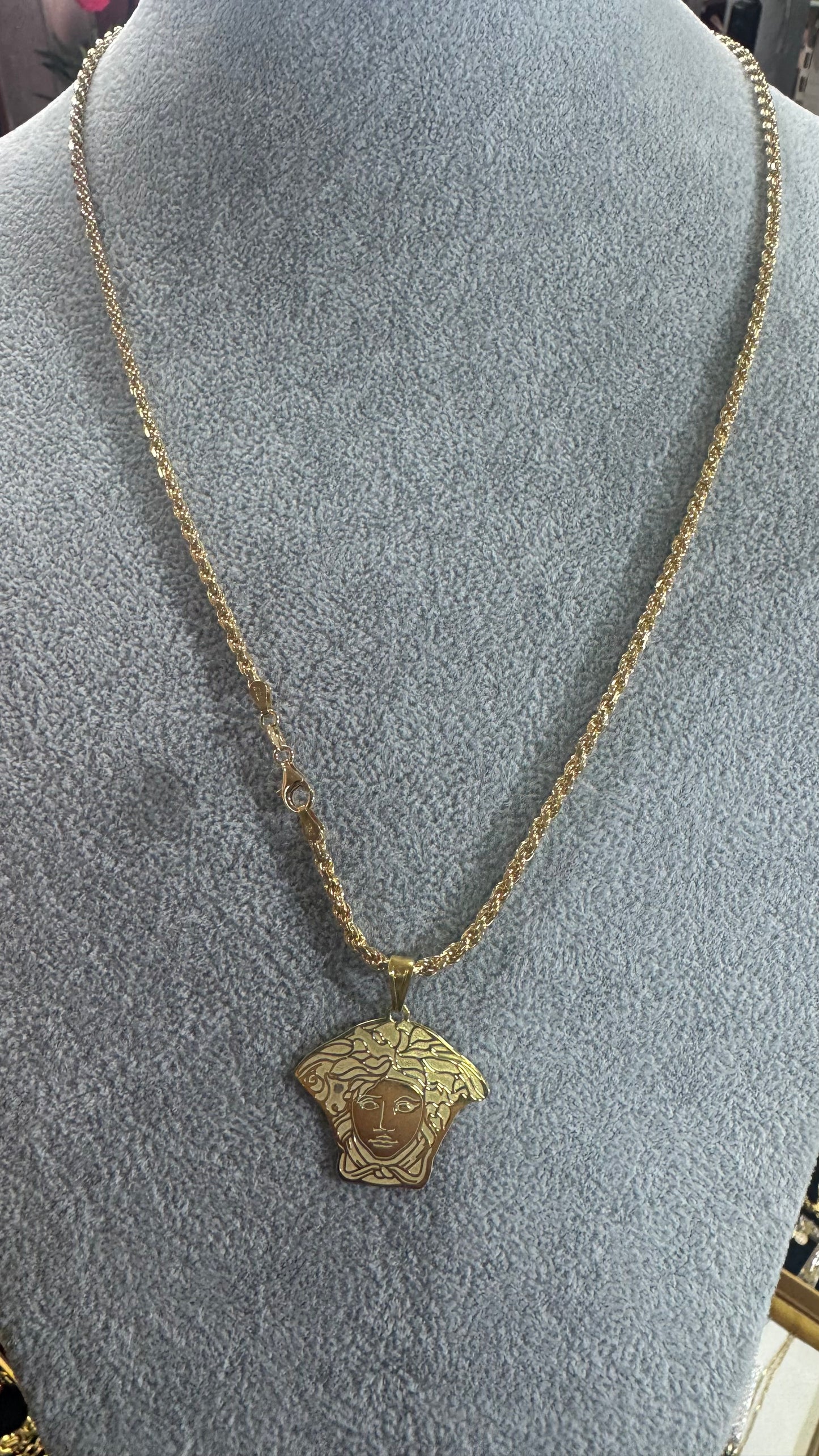 Collana Argento 925 medusa *607