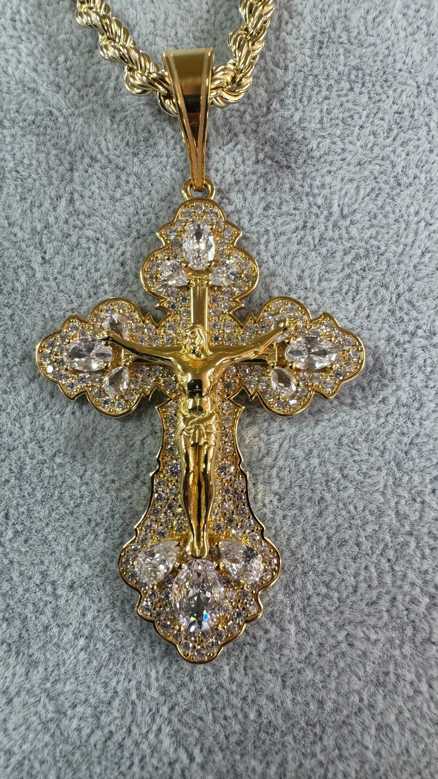 Collana Argento 925 croce Rio *616