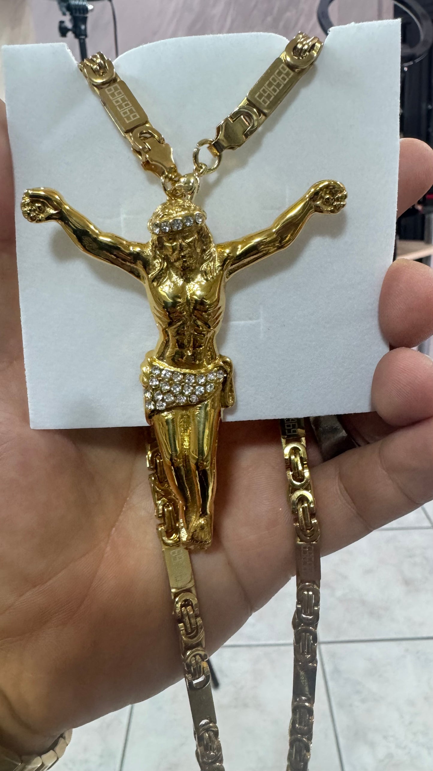 Combo kit Gesu acciaio oro *149