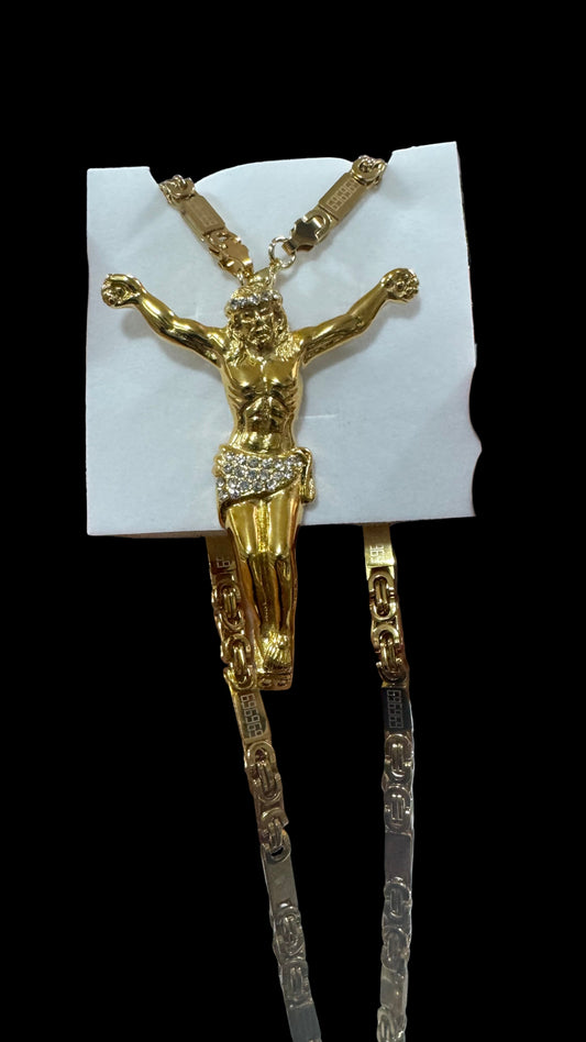 Combo kit Gesu acciaio oro *149