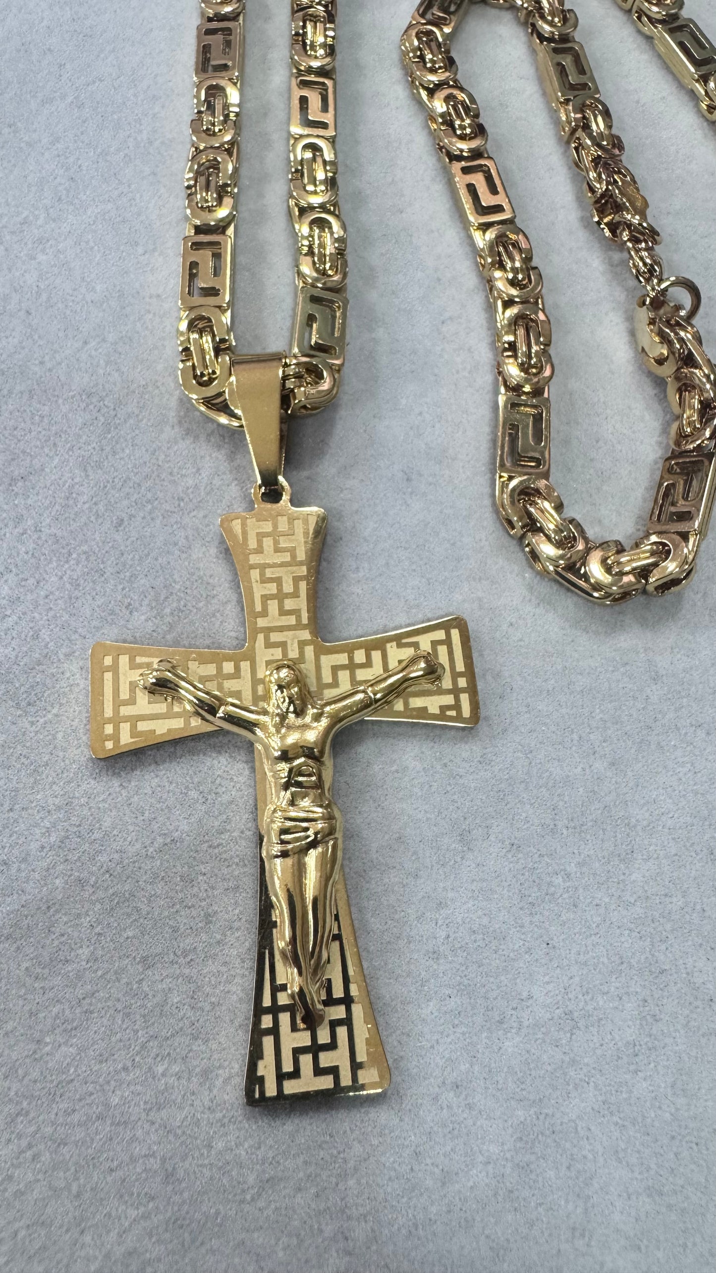 Combo Kit greca acciaio oro *225