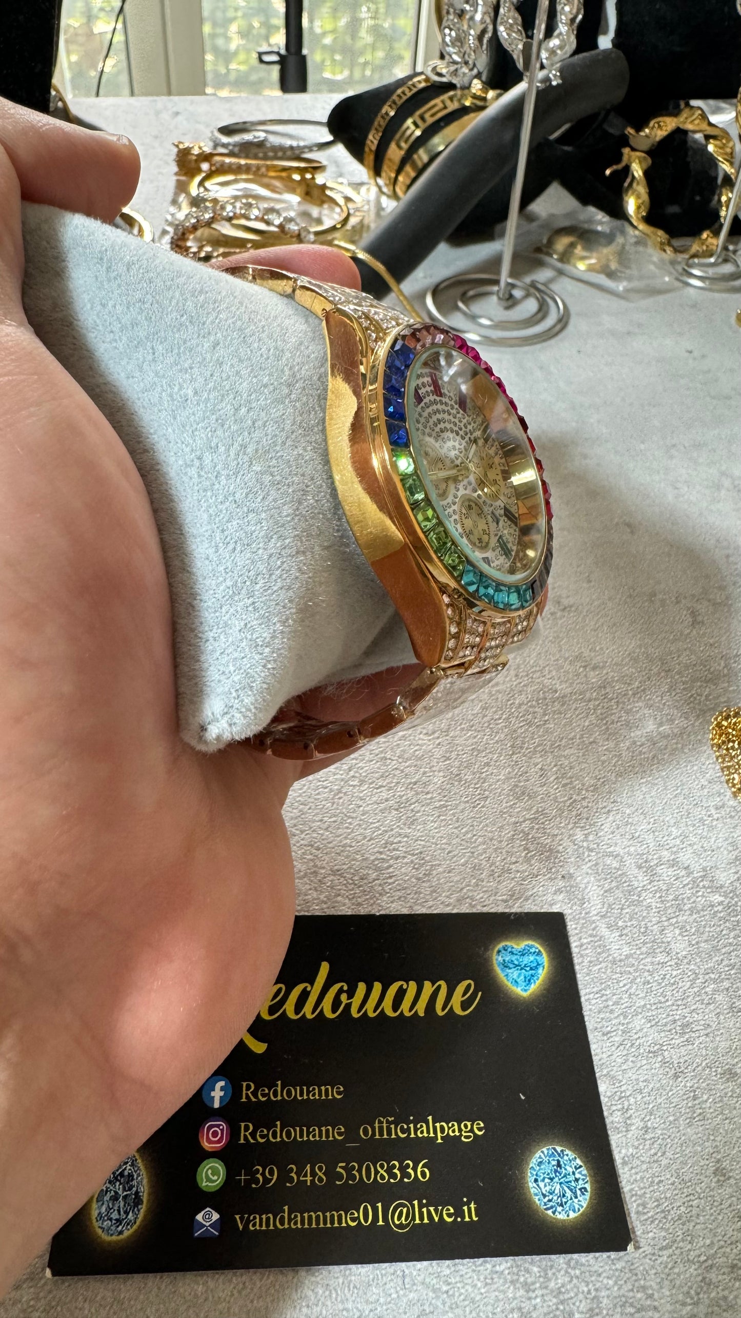 Orologio diamond oro *01