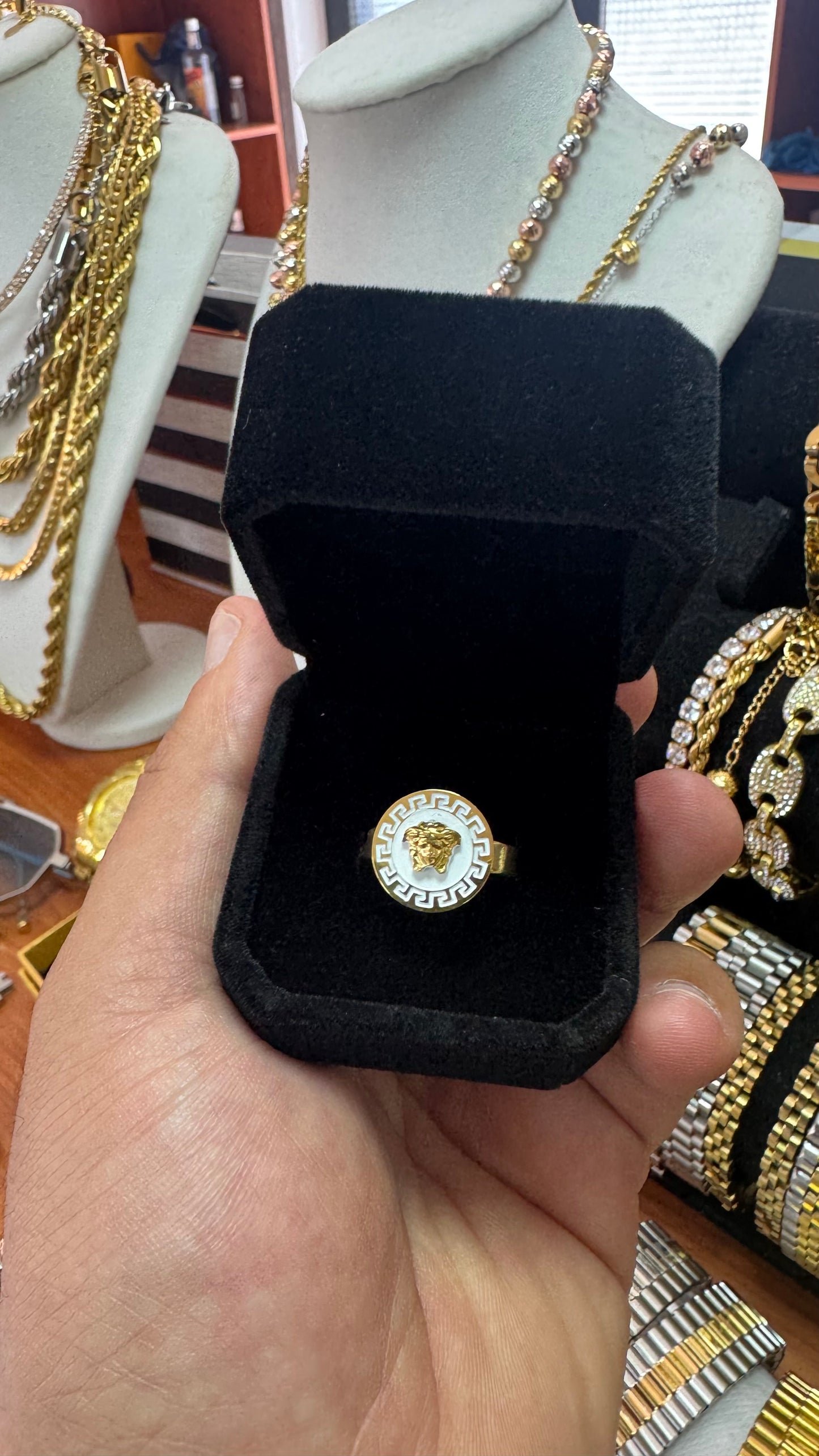 Anello regolabile acciaio *39