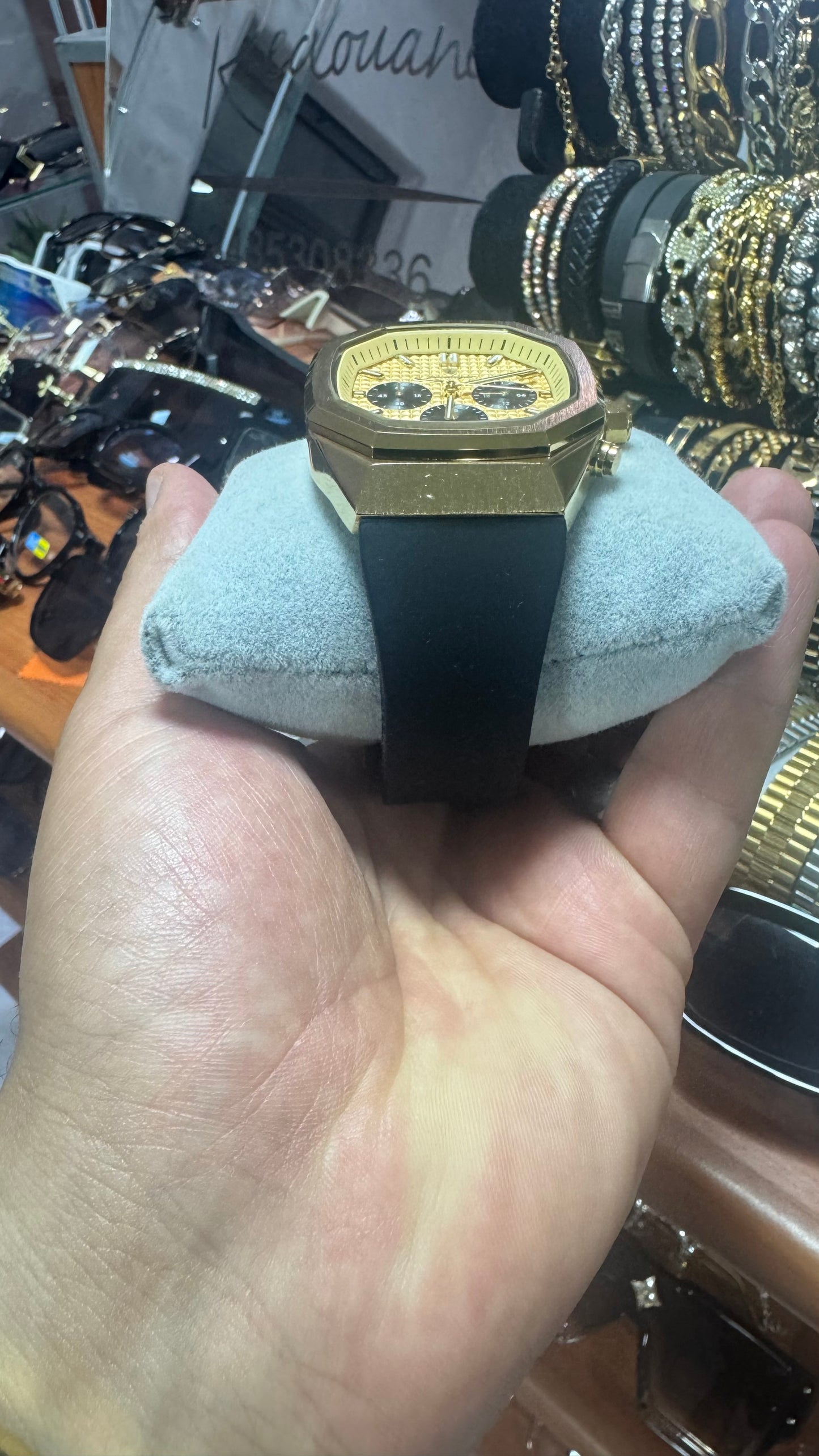 Orologio acciaio oro *31