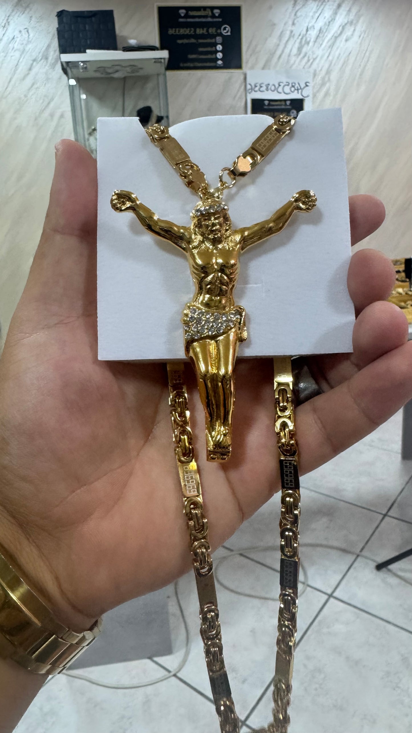Combo kit Gesu acciaio oro *149
