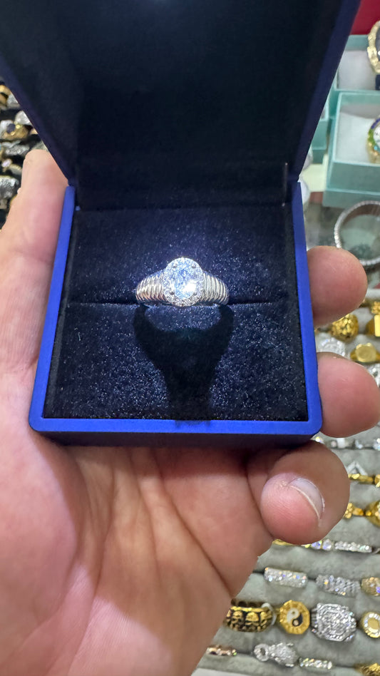 Anello donna acciaio *31
