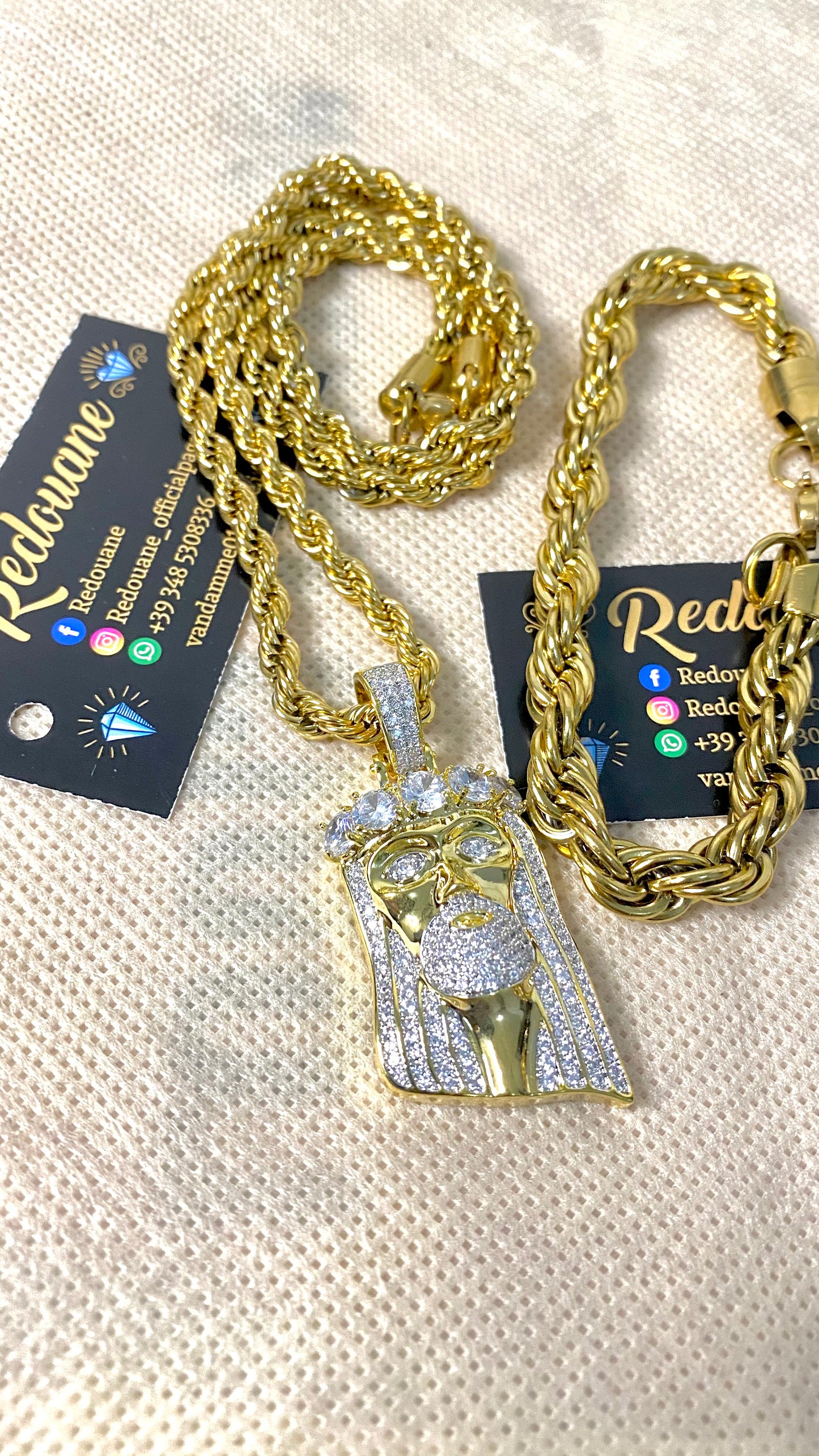 Combo kit acciaio oro *78