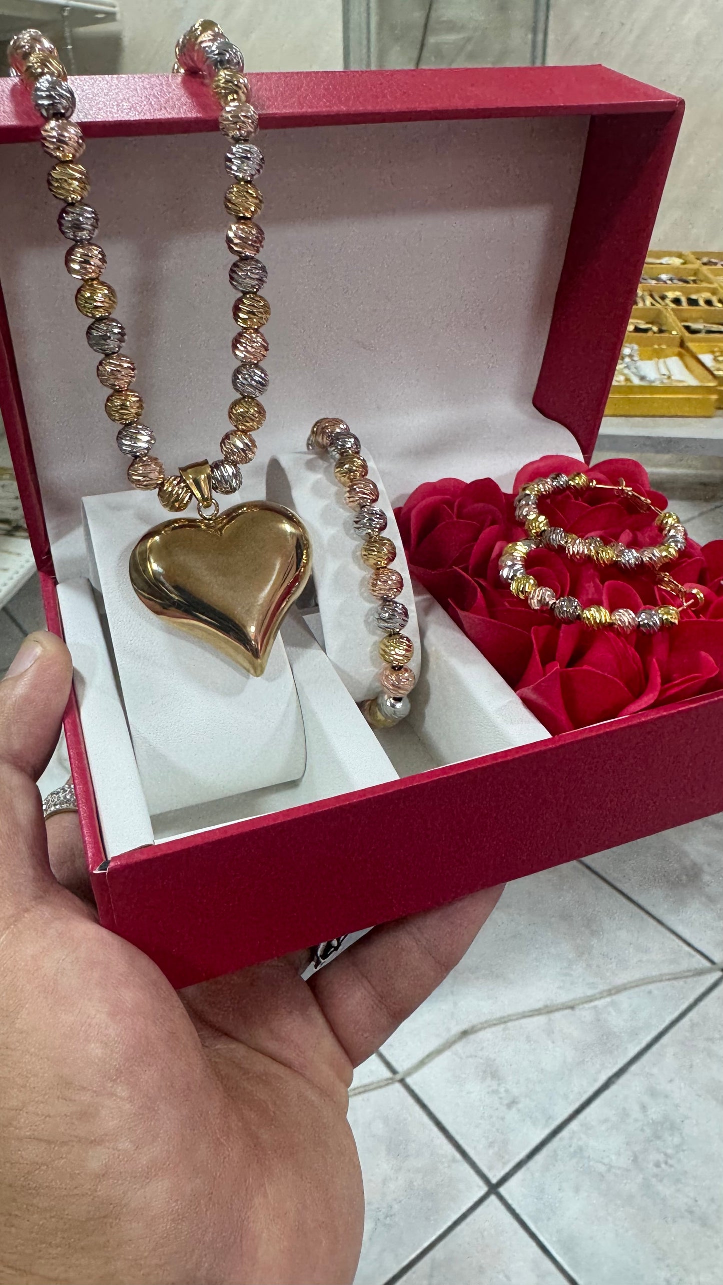 Combo tris milleluci Cuore tricolori*14