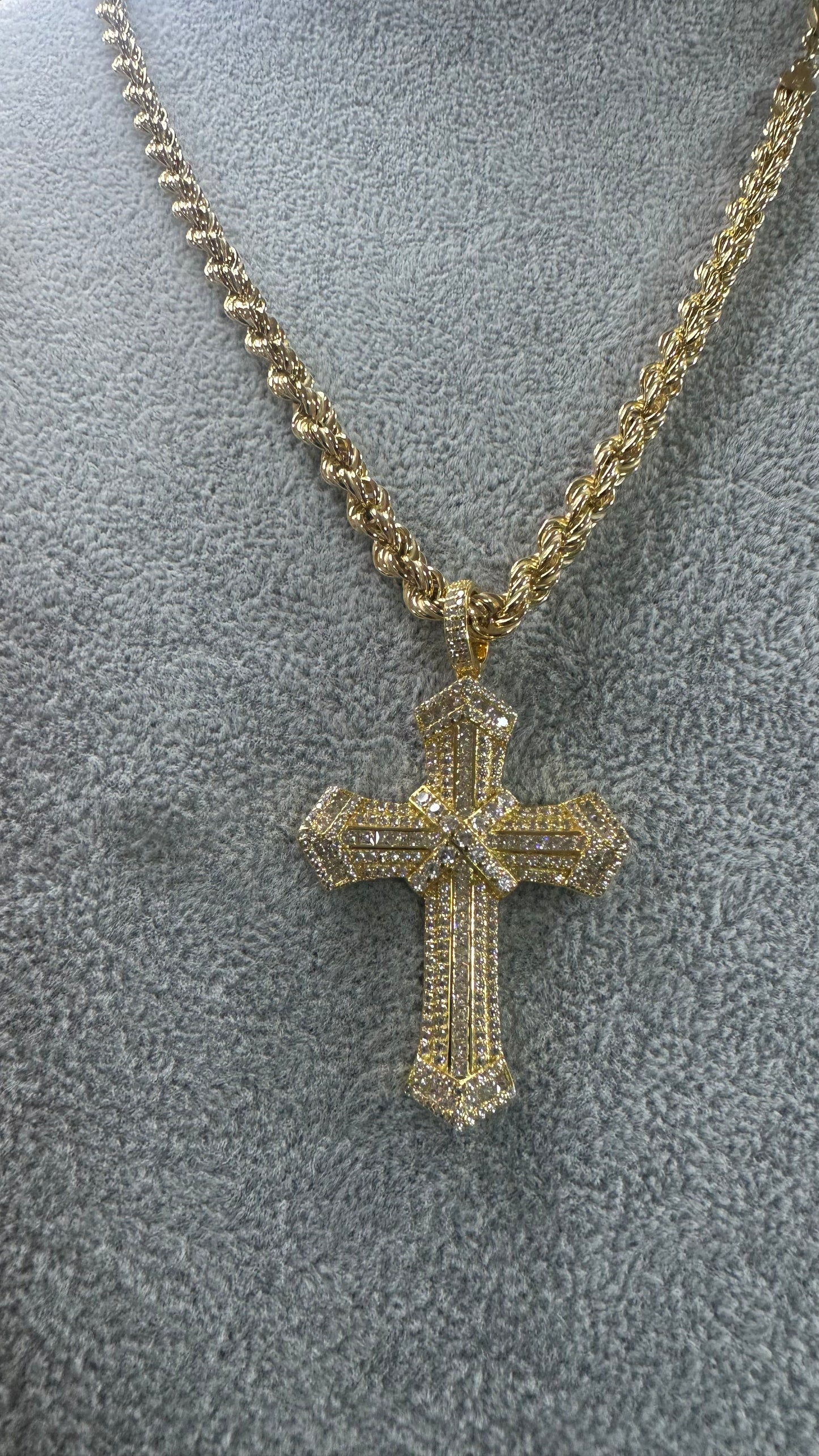 Collana Argento 925 croce *603