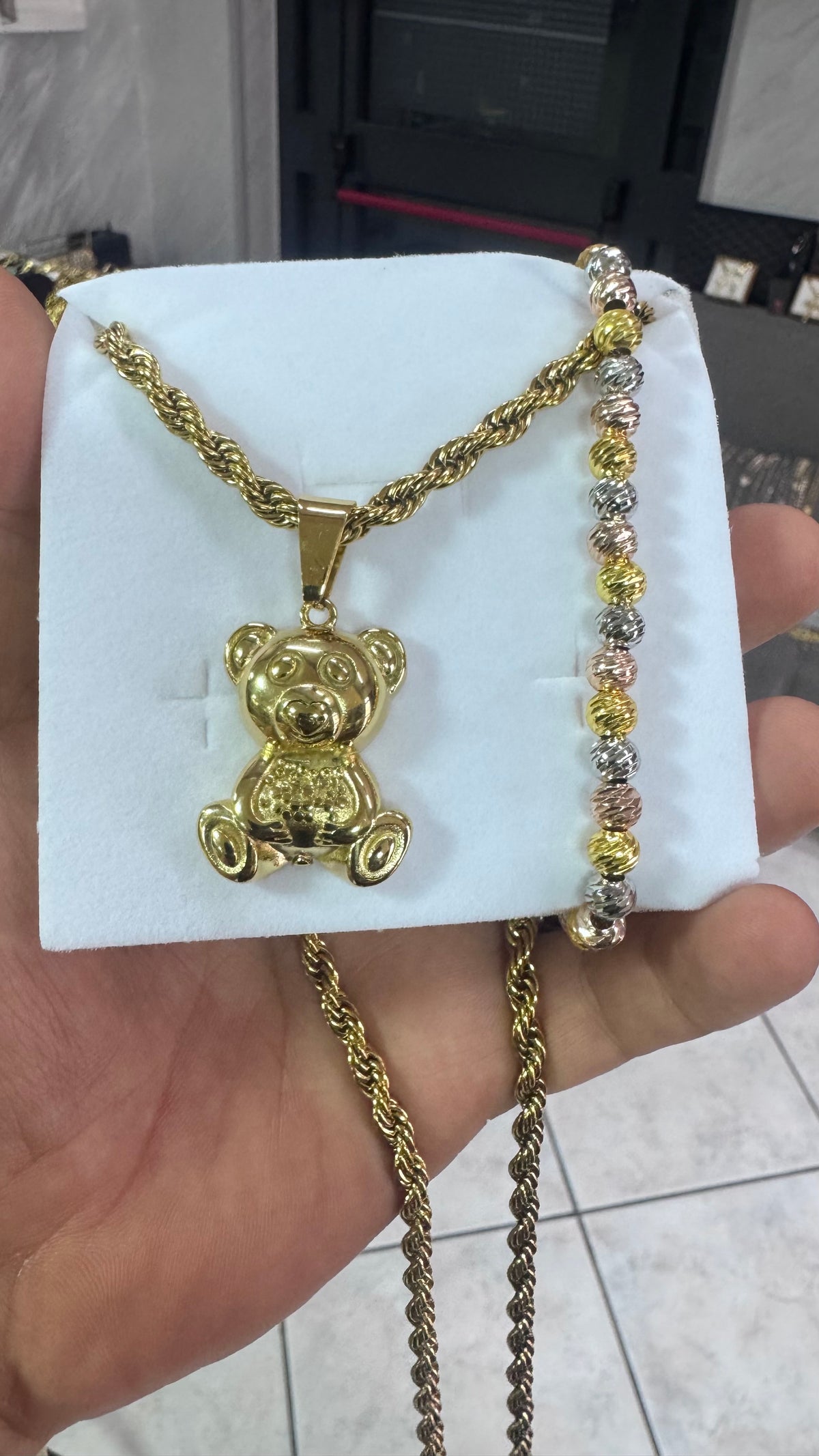 Combo kit teddy con bracciale MILLELUCI *00865