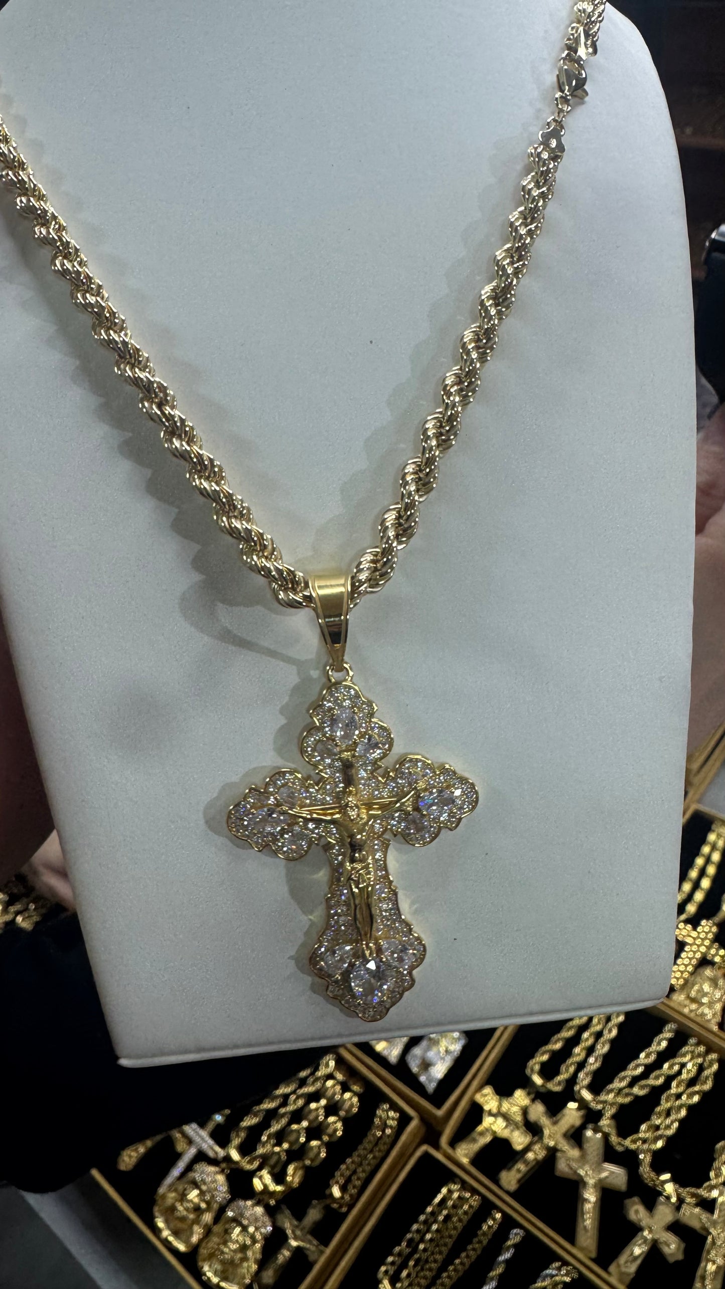 Collana Argento 925 croce RIO *618