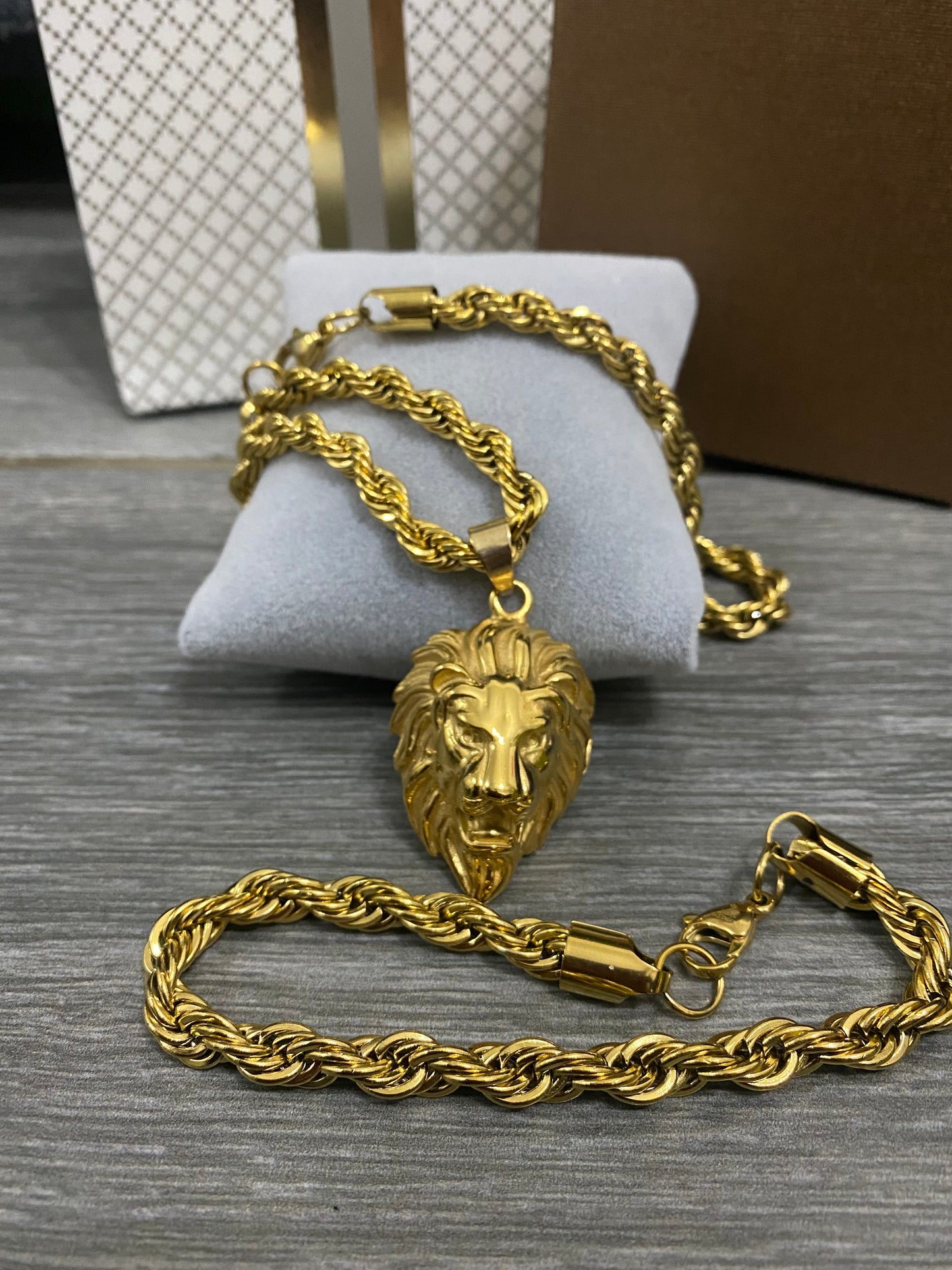 Combo kit acciaio oro *93