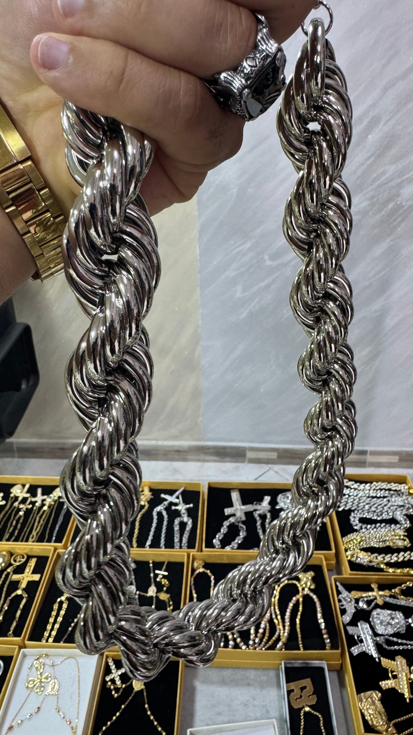 Collanone Doppio 30 Mm 75 cm* 101