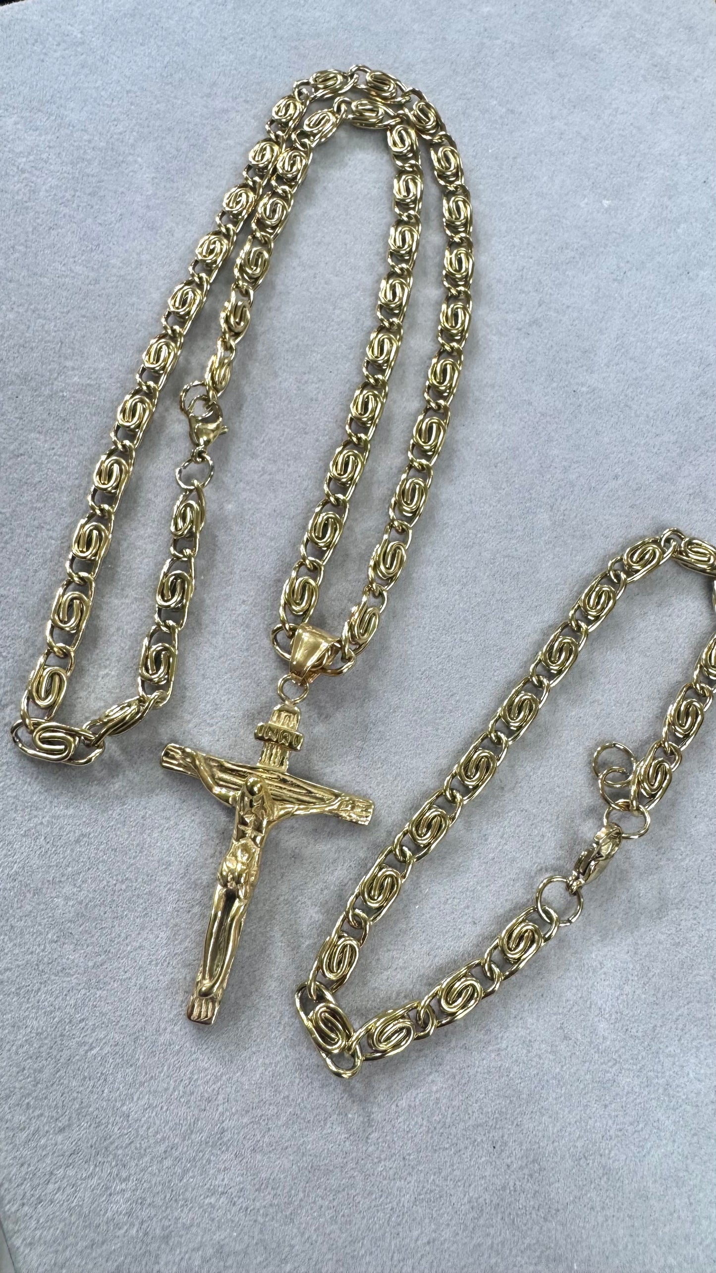 combo kit croce Acciaio oro*187