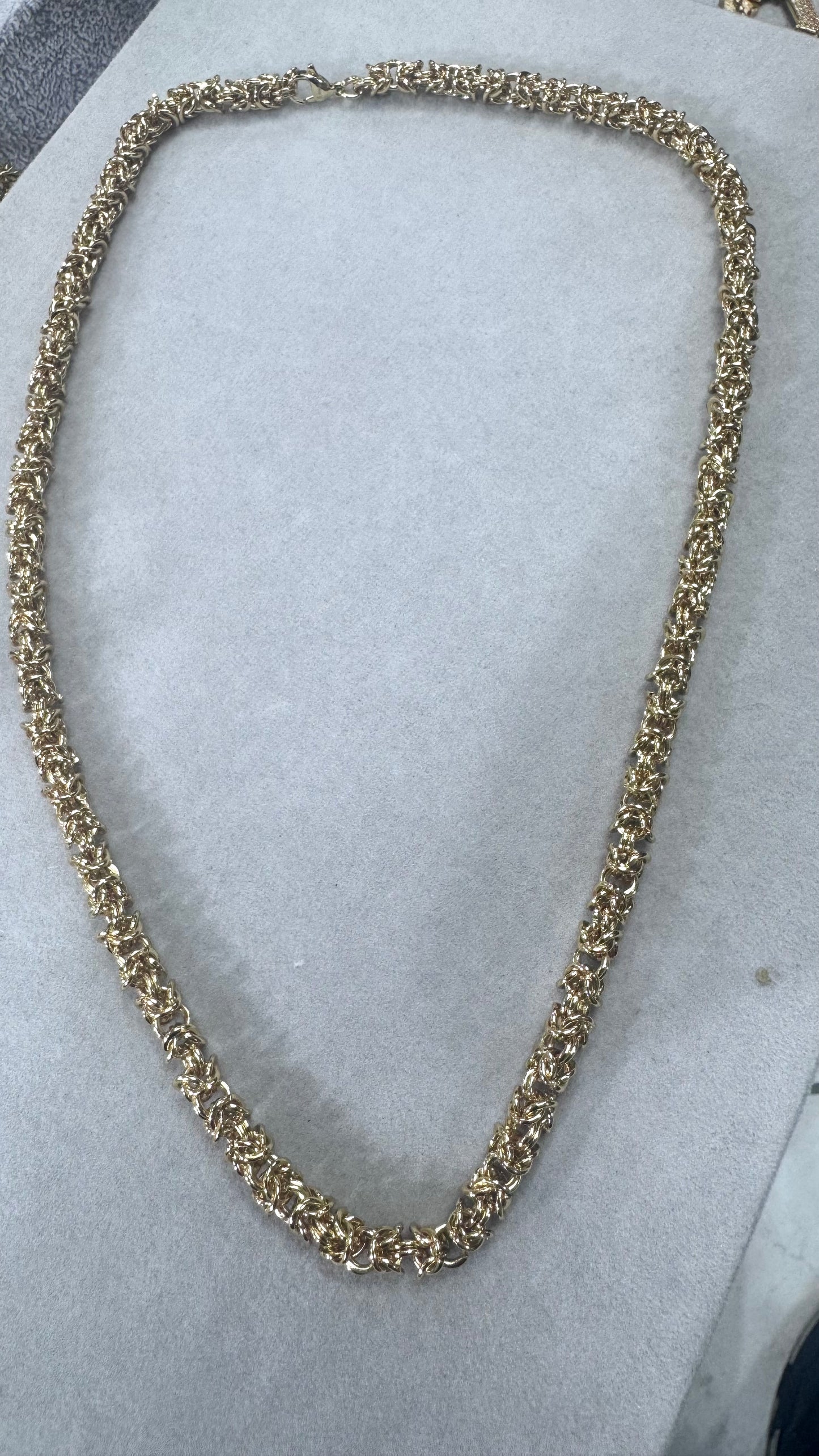 Collana modello Red acciaio oro*345