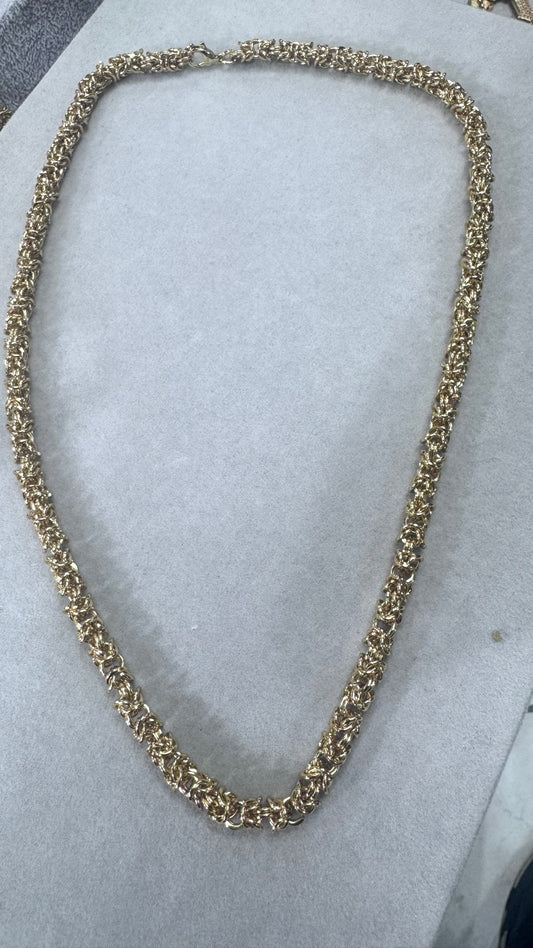 Collana modello Red acciaio oro*345