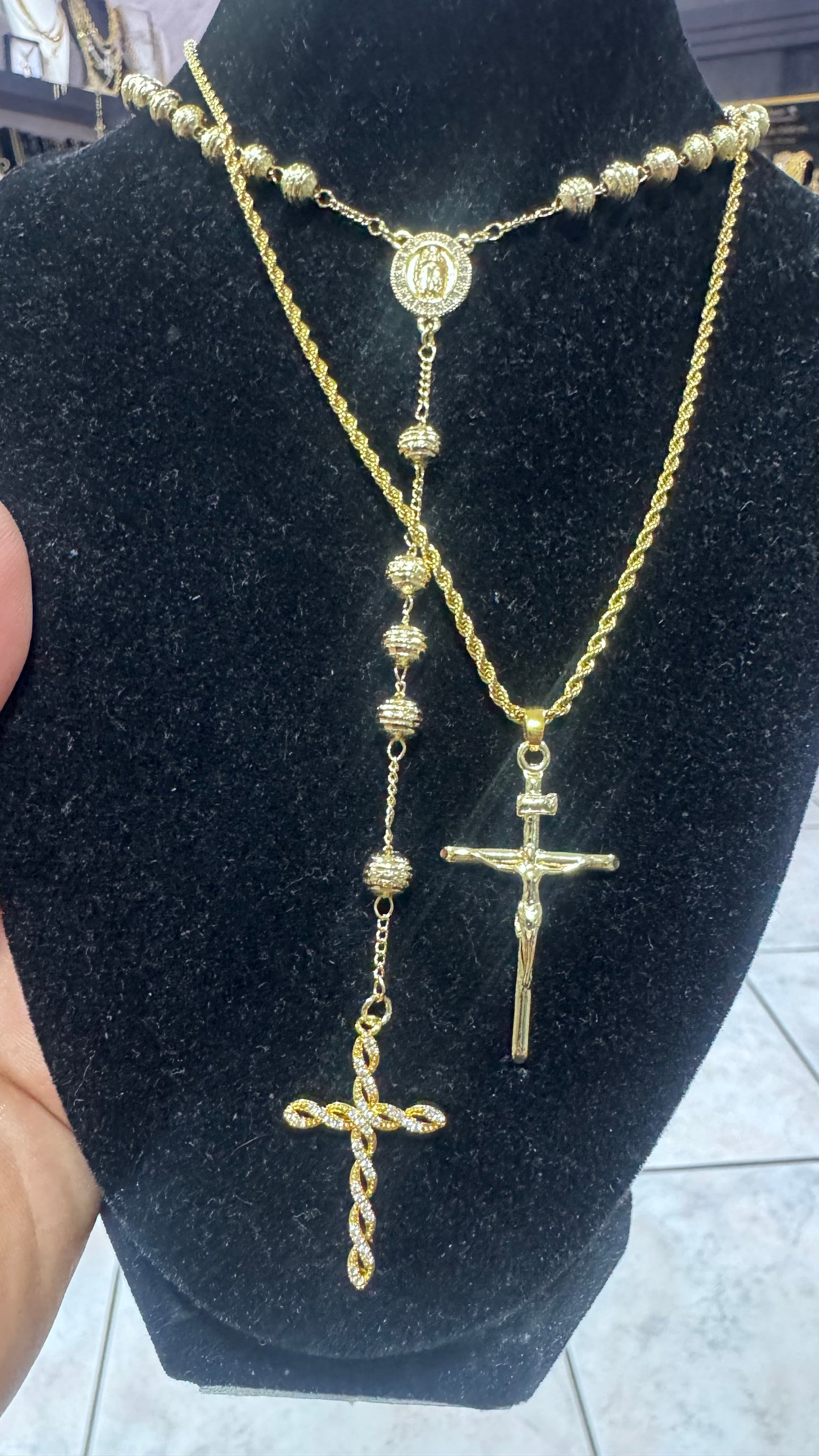 Combo kit Rosario Prayer  martellato *657