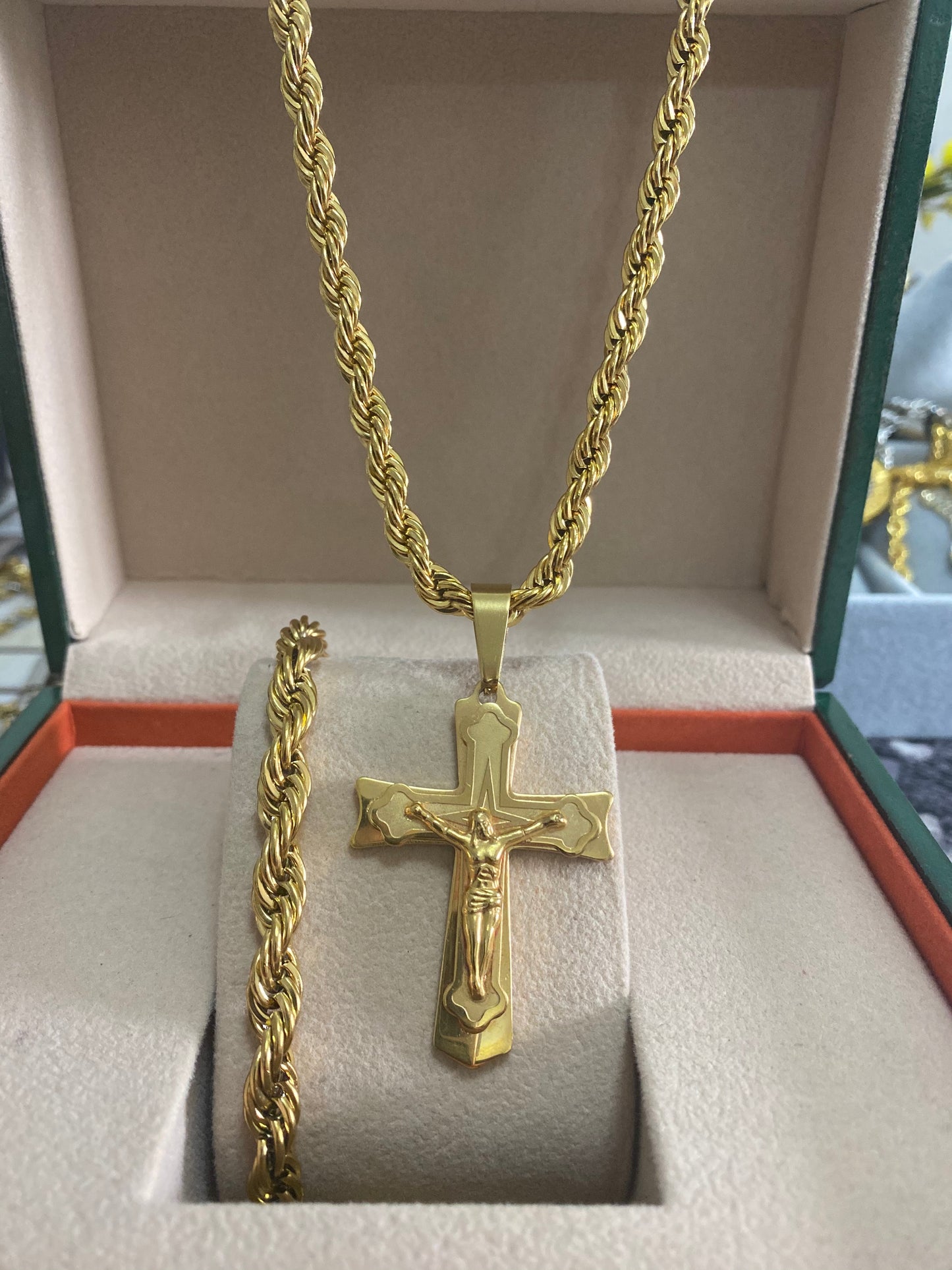 Combo kit acciaio oro *13