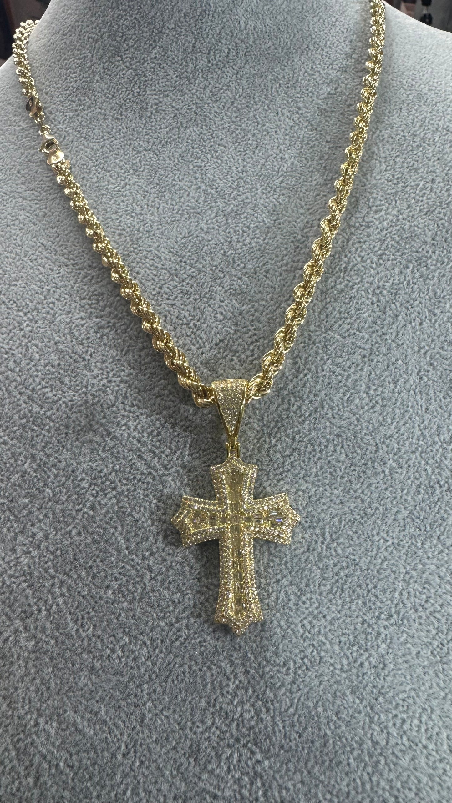 Collana Argento 925 croce *602