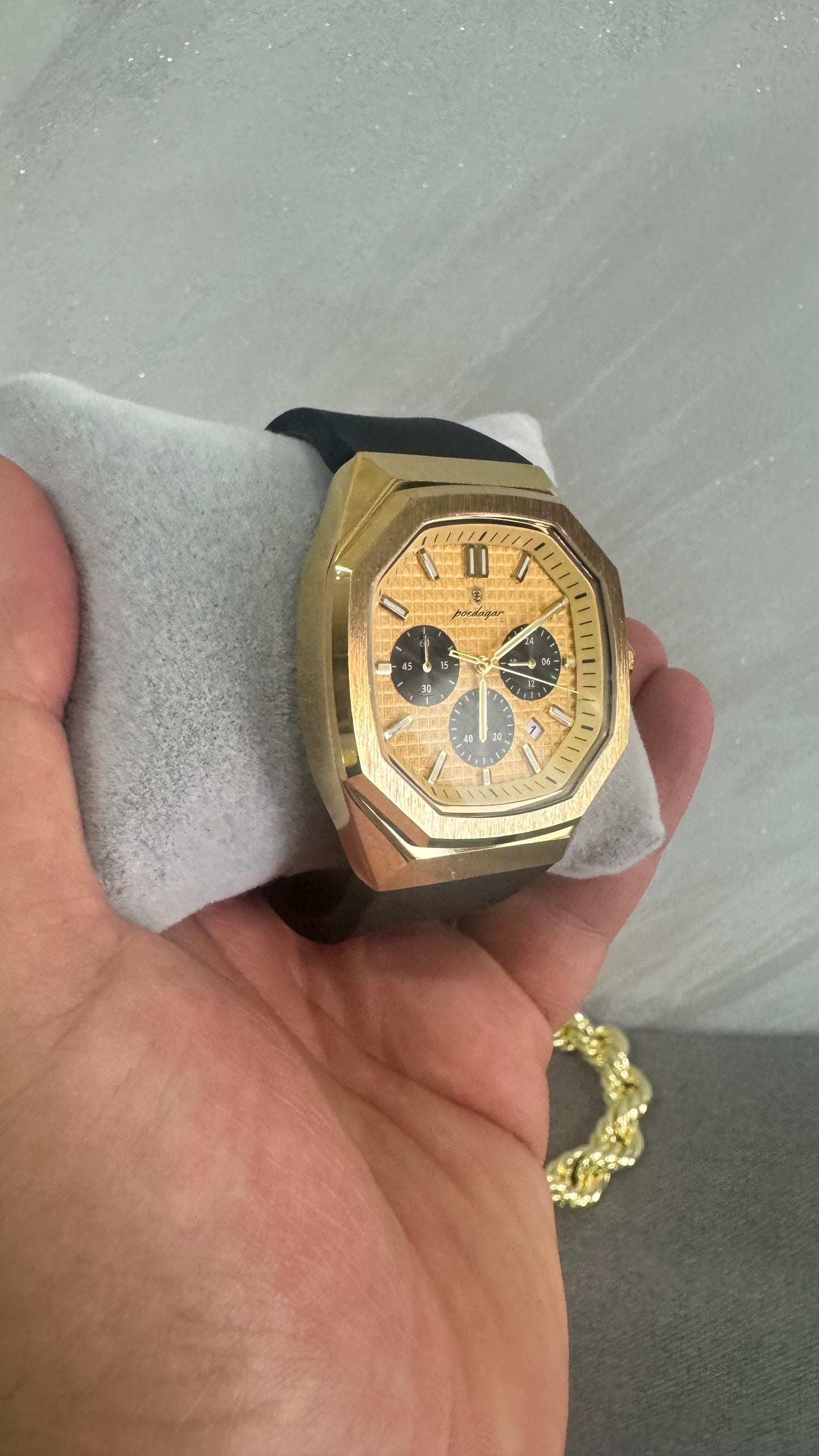 Orologio acciaio oro *31