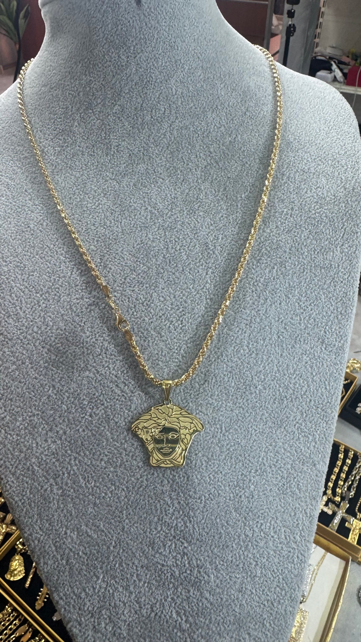 Collana Argento 925 medusa *607
