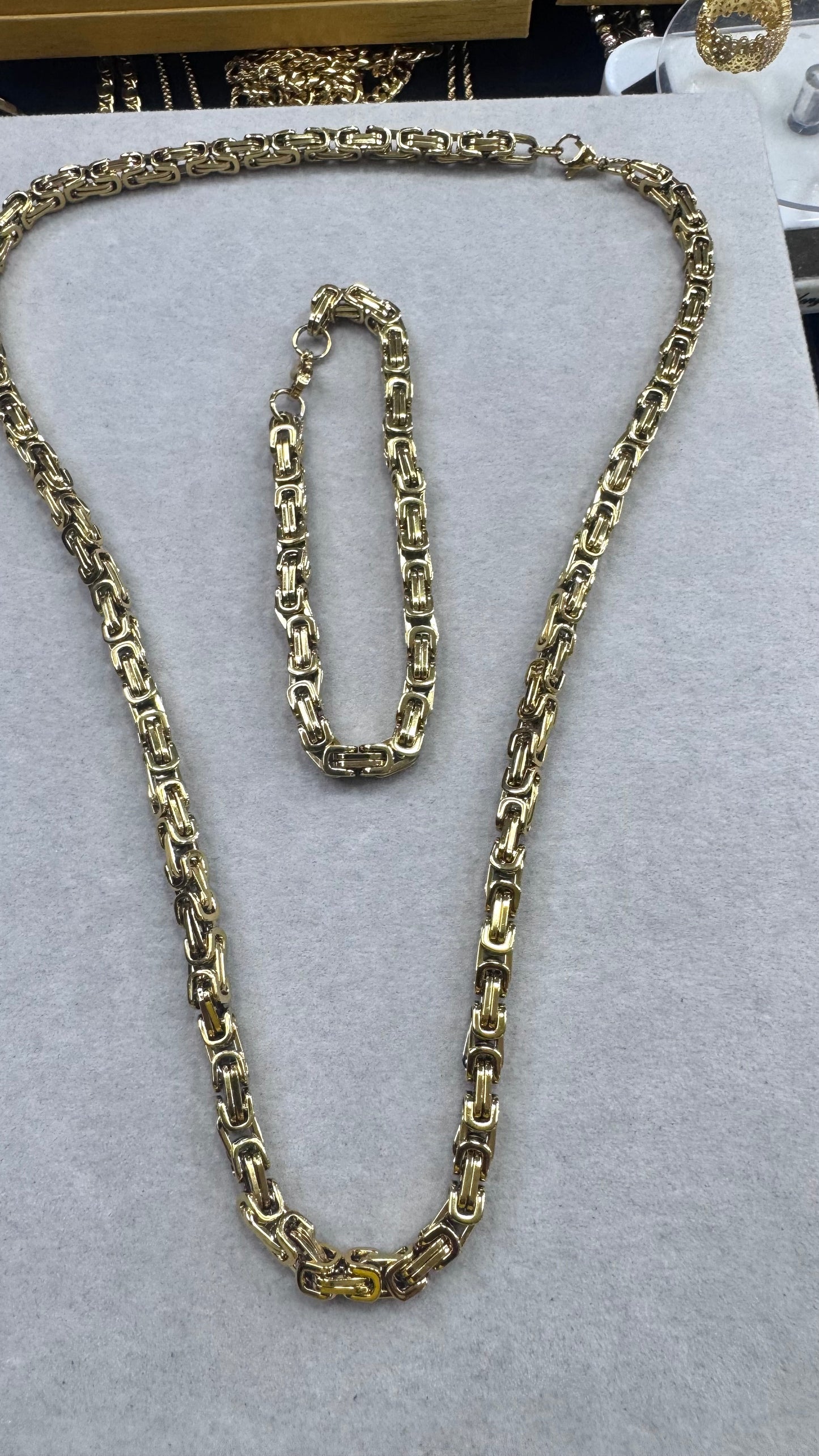 Combo Kit  acciaio oro *245