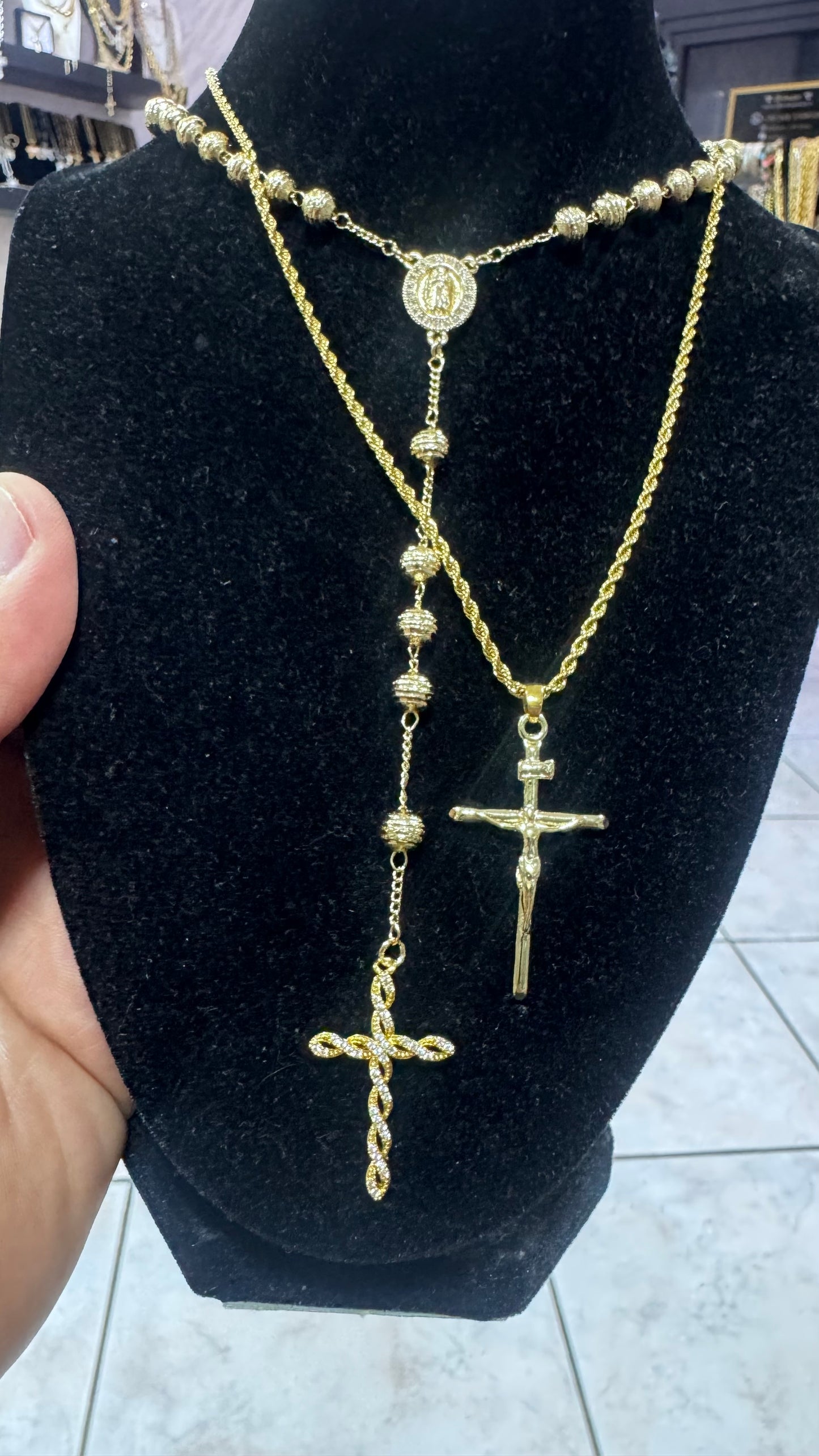 Combo kit Rosario Prayer  martellato *657