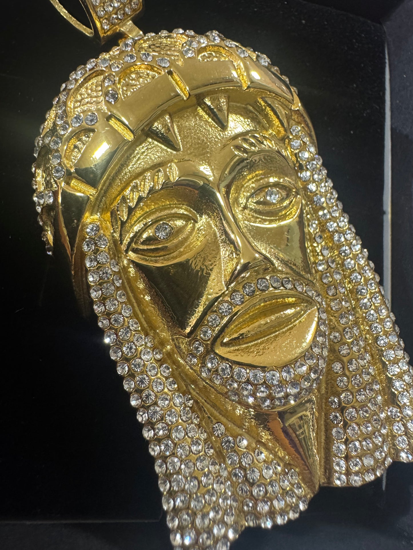 Ciondolo Gesù grande Acciaio *123